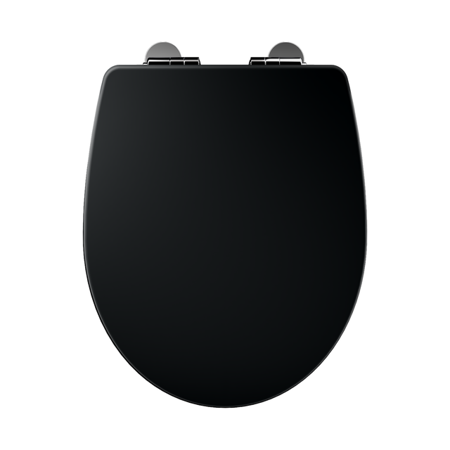 Abattant frein de chute en bois noir Purity SENSEA