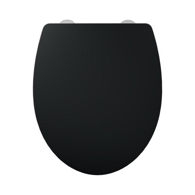Abattant frein de chute noir Easy SENSEA