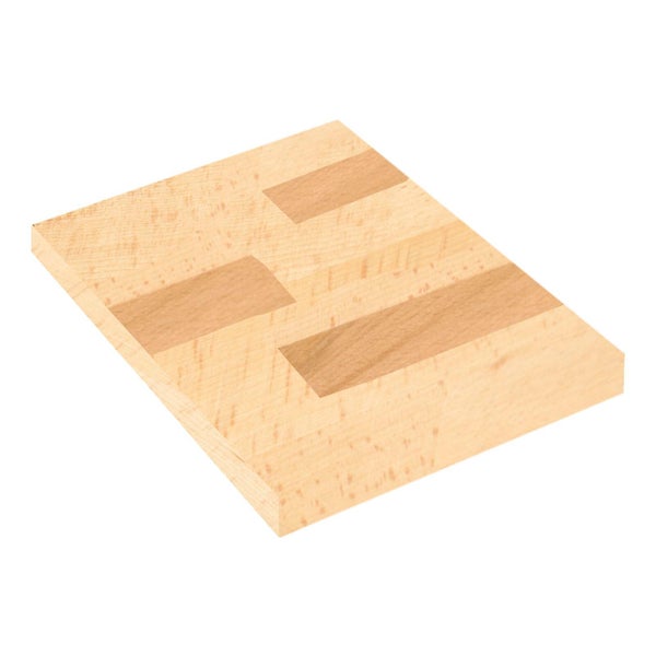 ENCIMERA MADERA MACIZA HAYA 180X62X3,8CM