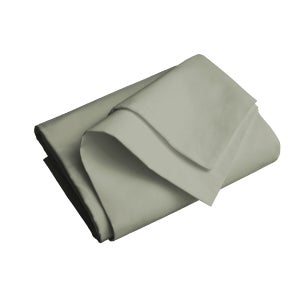 Bianca Lenzuolo Sotto Con Elastico 100% Cotone Percalle – Bianco, Singolo 90x200, Adatto A Materassi Fino A 30cm