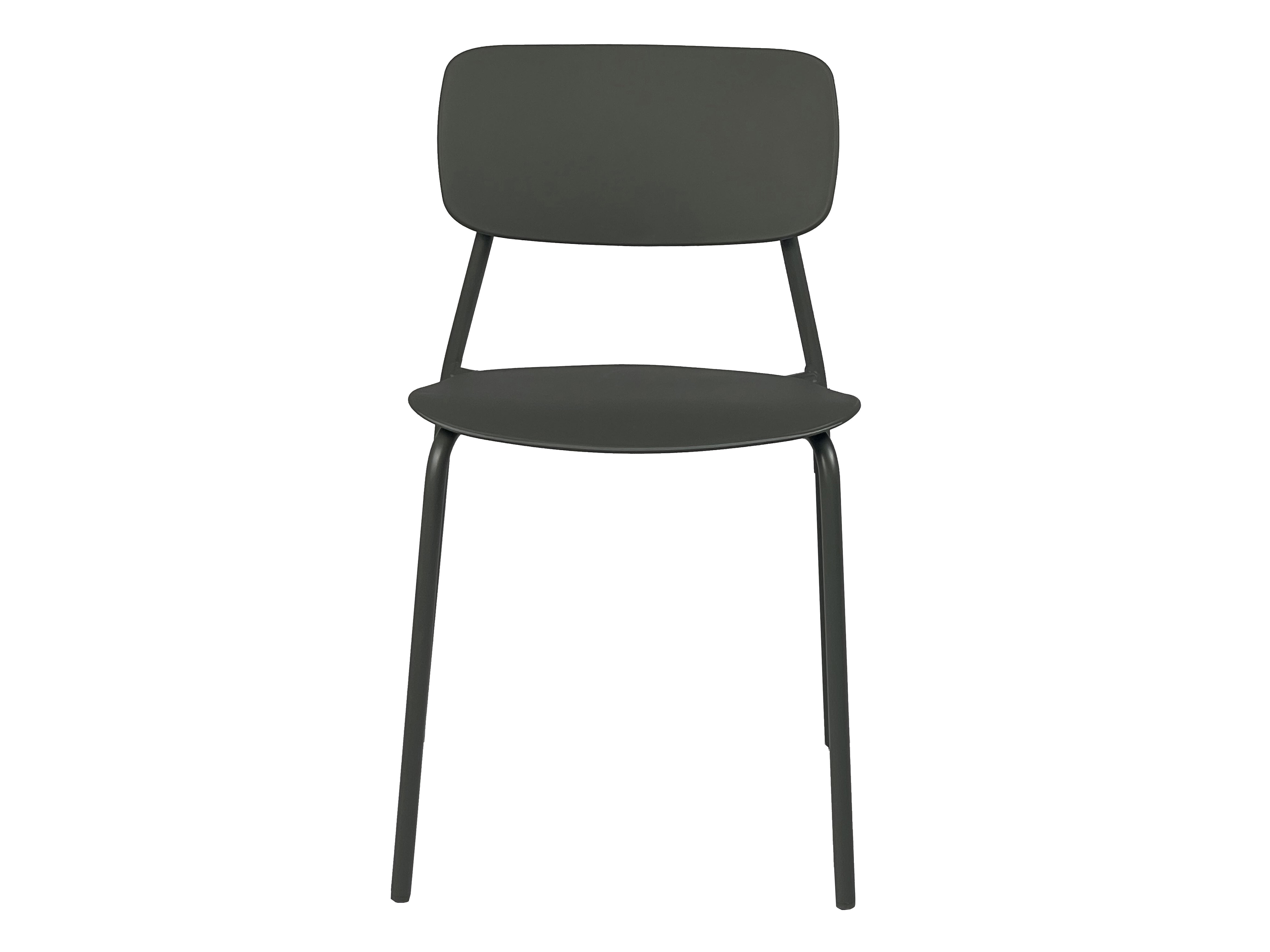 Chaise de jardin Easy pour balcon en acier vert savane - 5