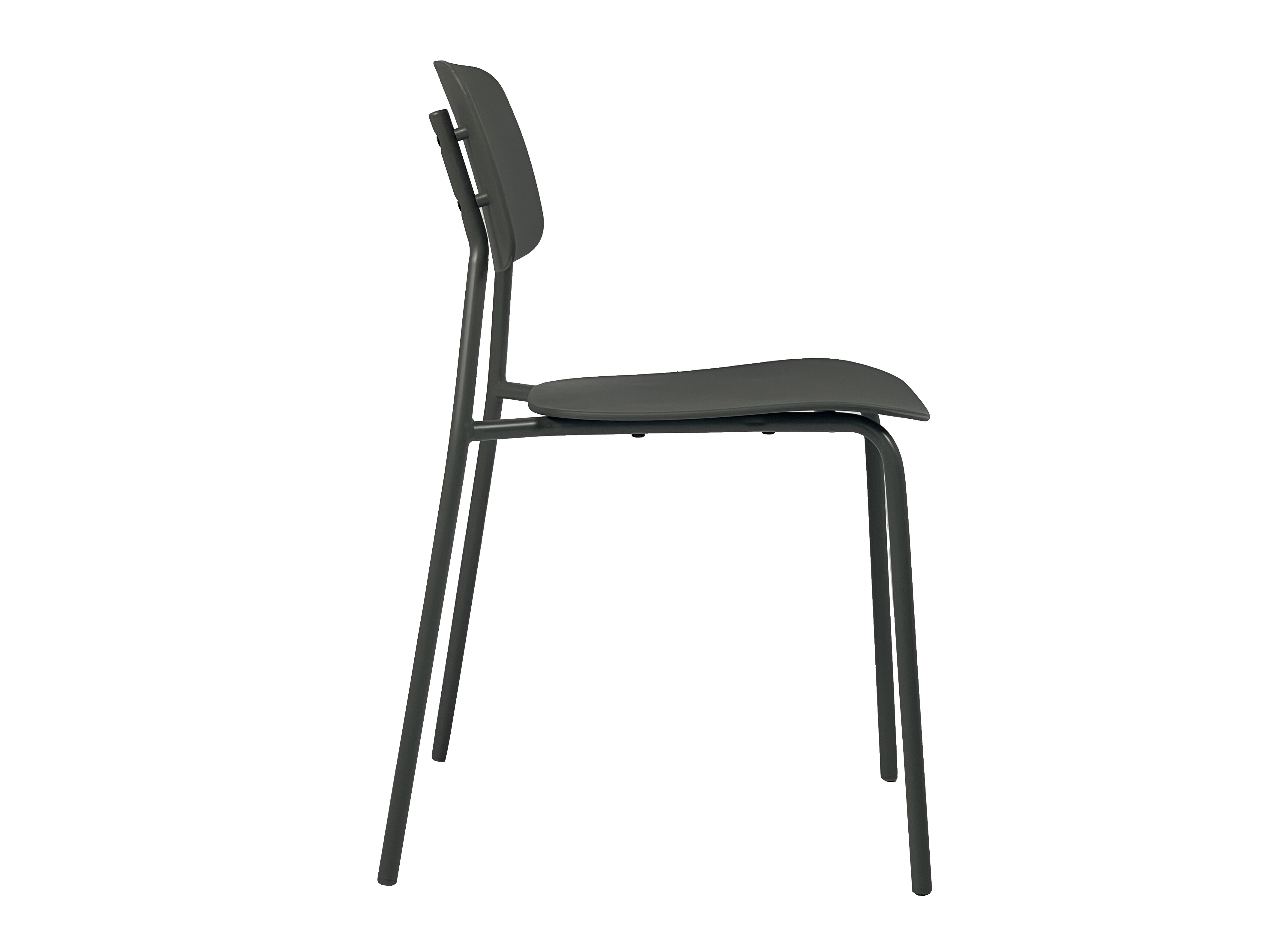 Chaise de jardin Easy pour balcon en acier vert savane - 3