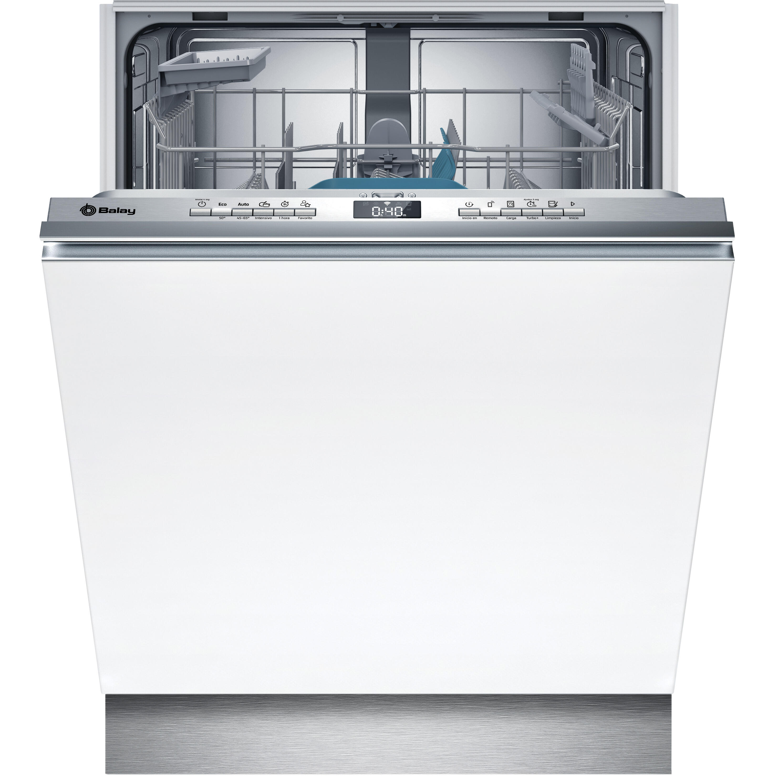lavavajillas integrable balay 3vf5032dp 13 cubiertos 5 programas con inicio diferido inox 60cm clase c