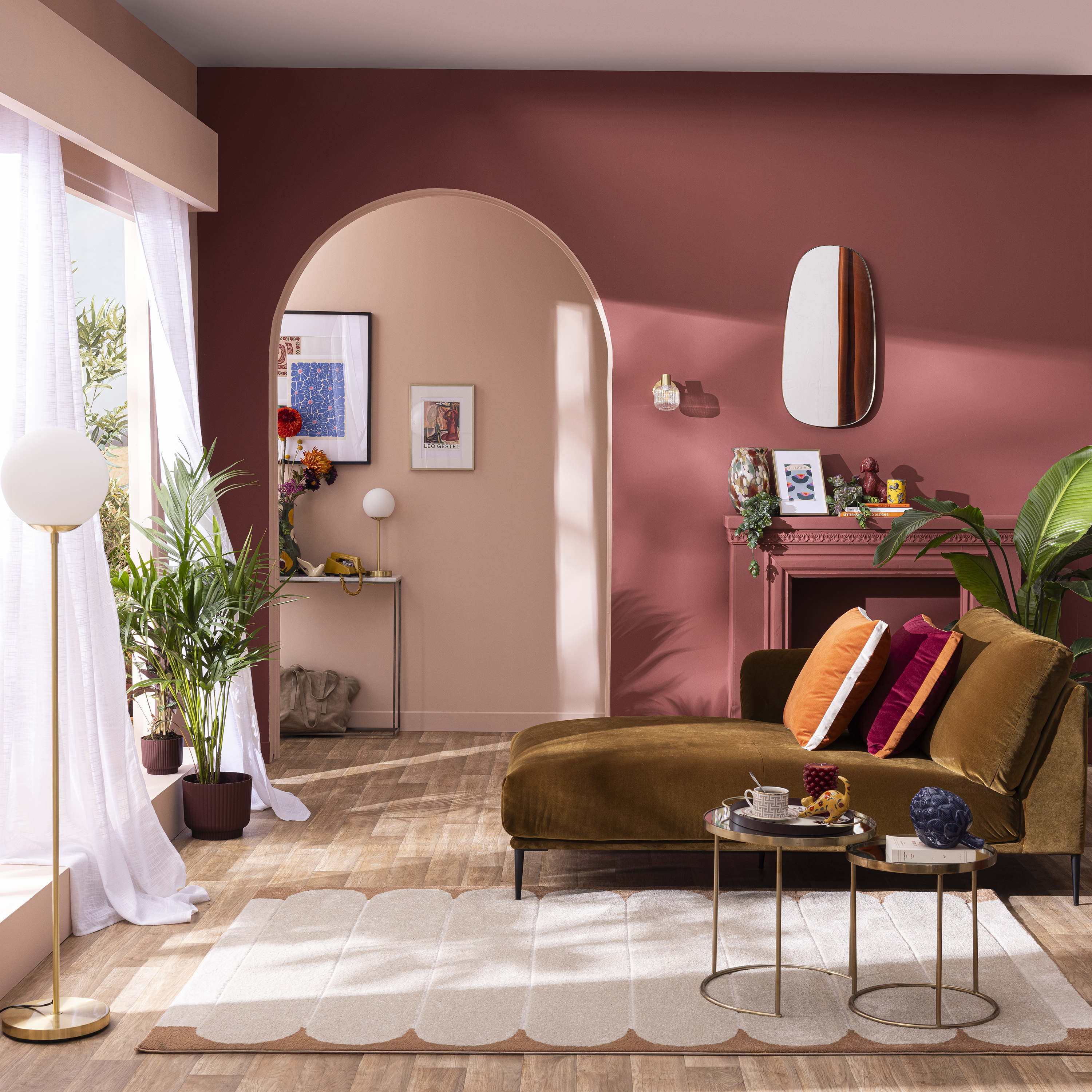 Cortinado ilhós Amina 300x280cm branco Inspire - 12