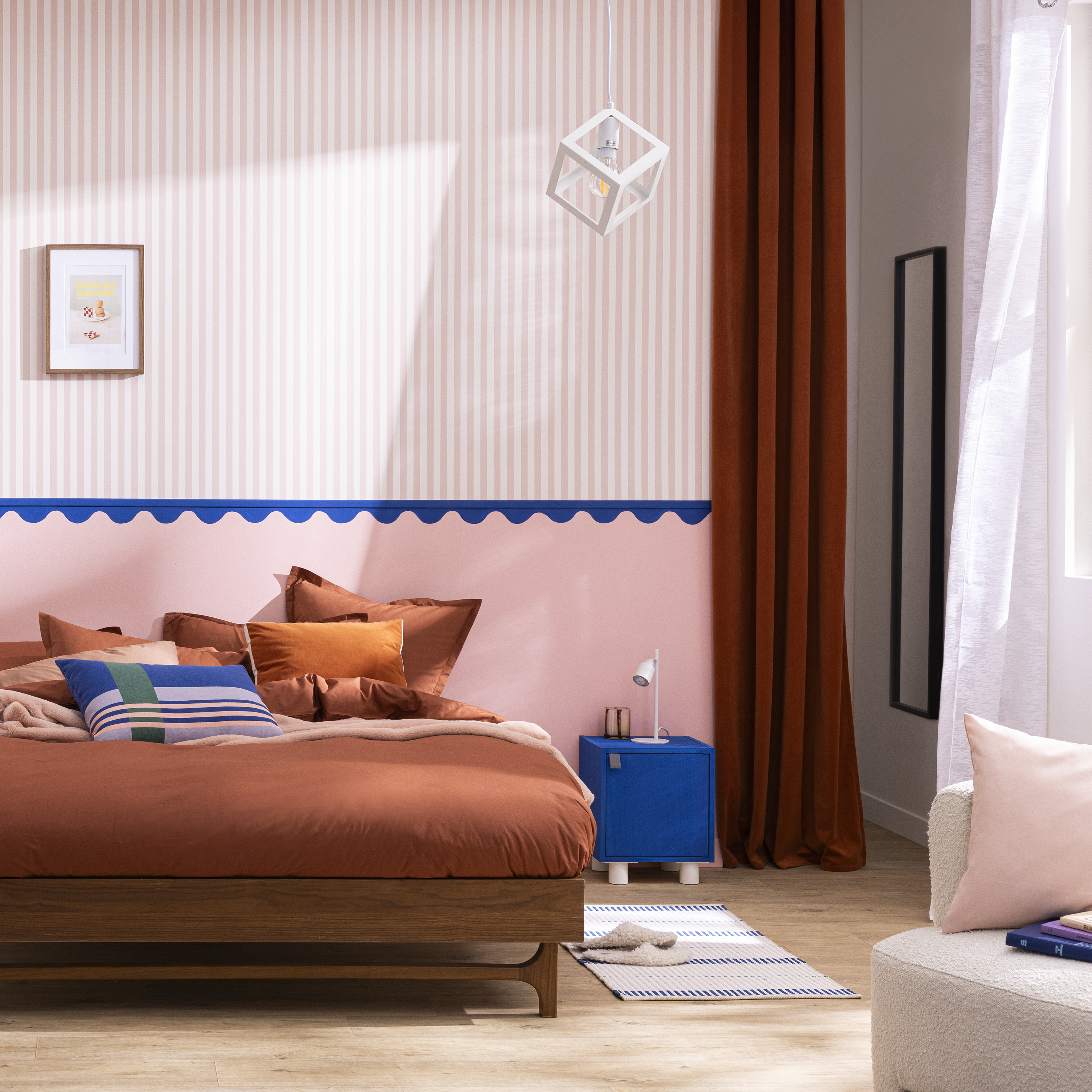 Cortinado ilhós Amina 300x280cm branco Inspire - 10