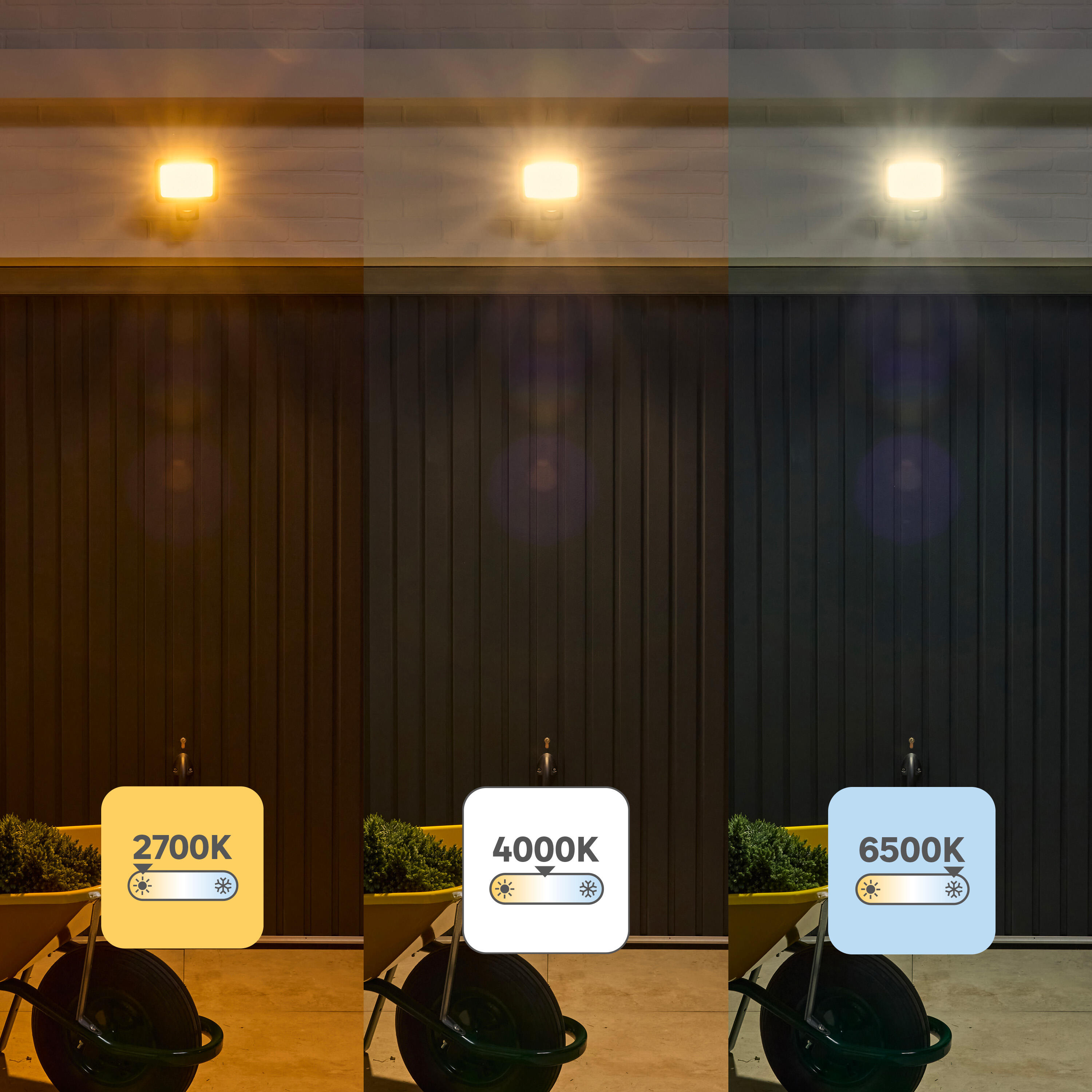 Projecteur LED à détection 6750 lm blanc chaud / neutre ou froid Yonkers INSPIRE - 3