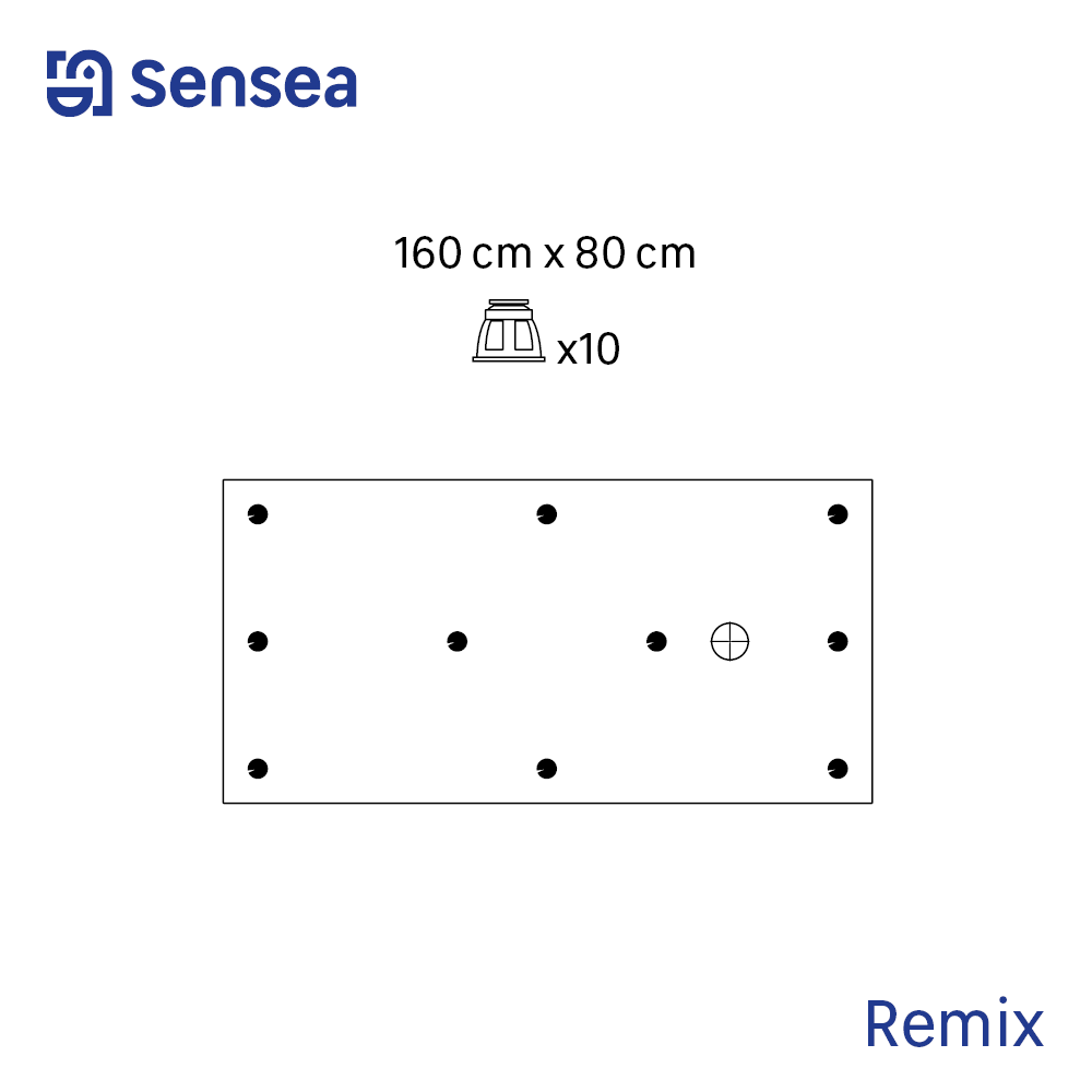 Receveur de douche extraplat, résine, blanc l.80 x L.160 cm, Remix - 4