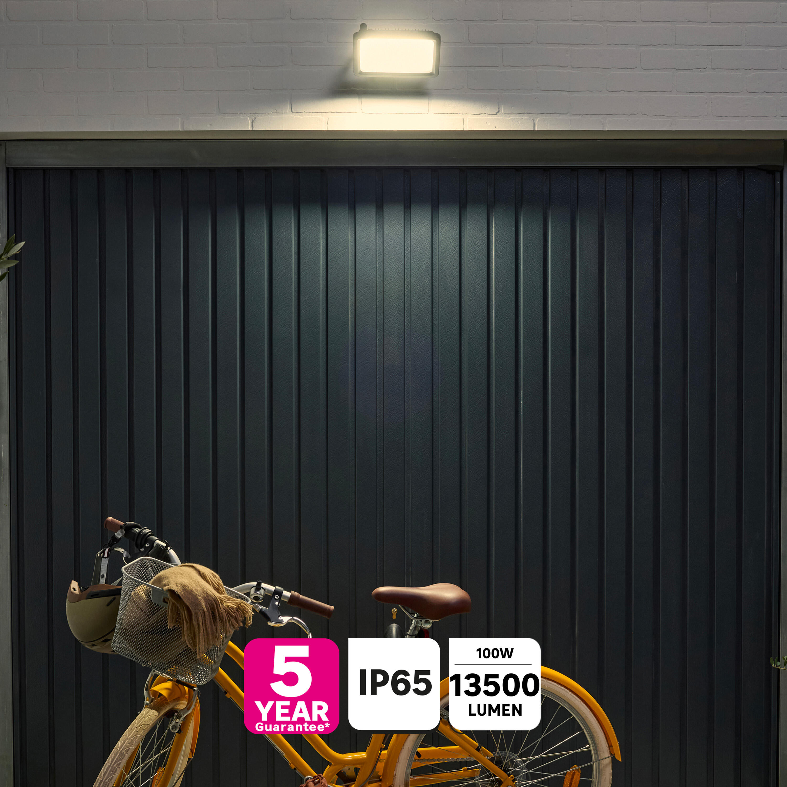 Projecteur LED 13500 lm blanc chaud / neutre ou froid Yonkers anthracite INSPIRE - 5