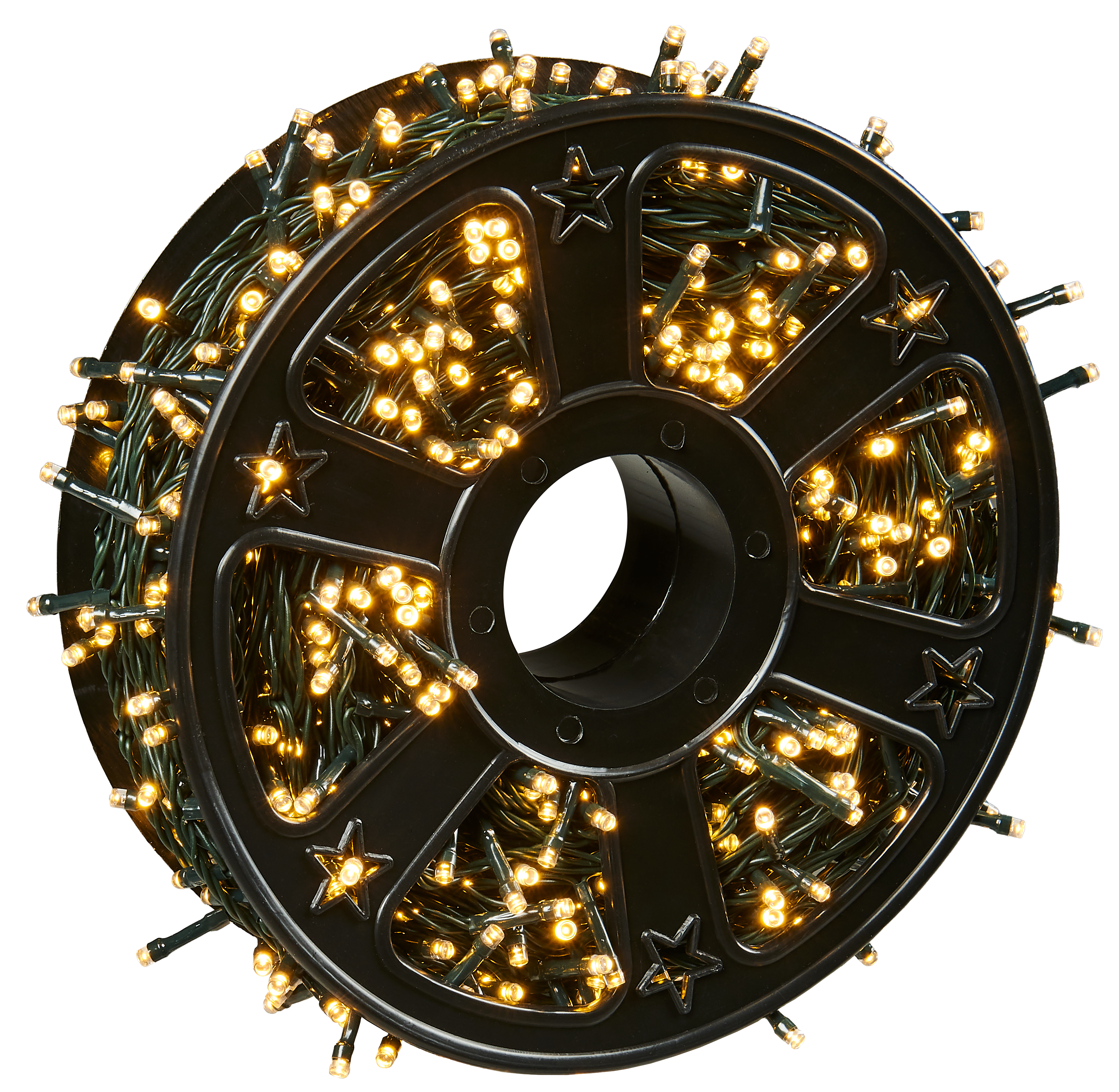 Lampki choinkowe zewnętrzne 1000 LED 8 funkcji, programator, ciepły biały EUROHIT - 3