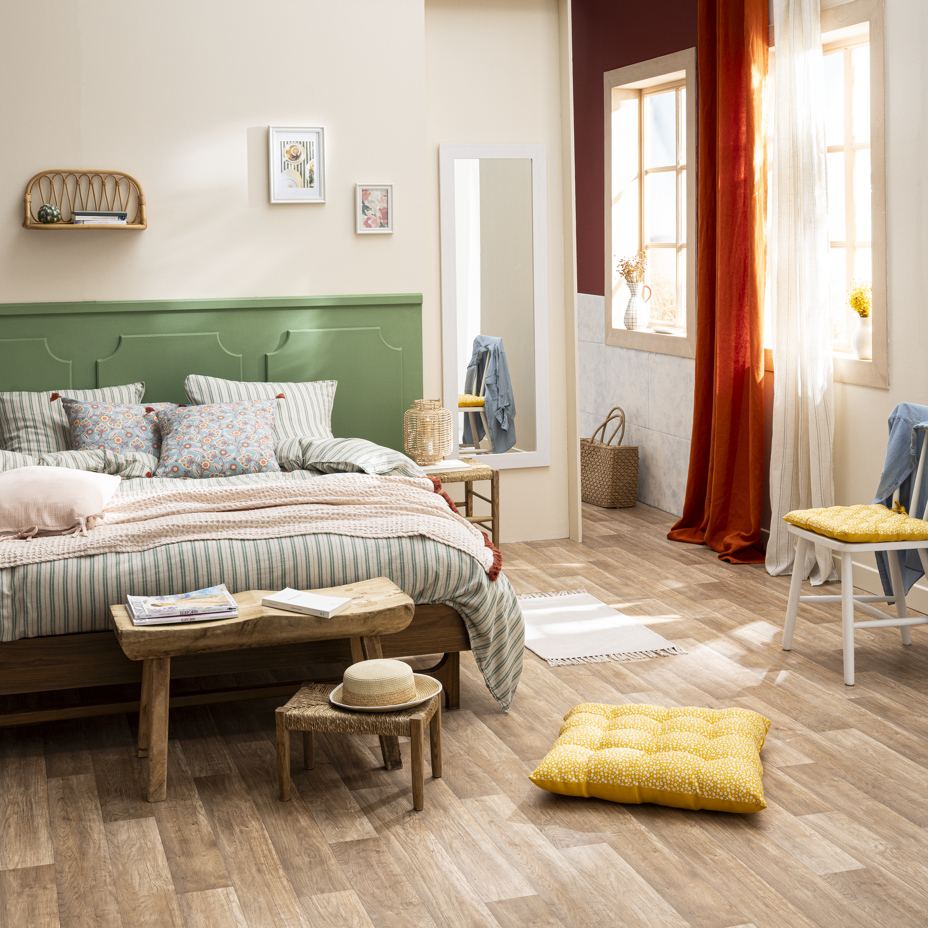 Cadre Charm, H.18 x l.13 cm blanc, INSPIRE - 4