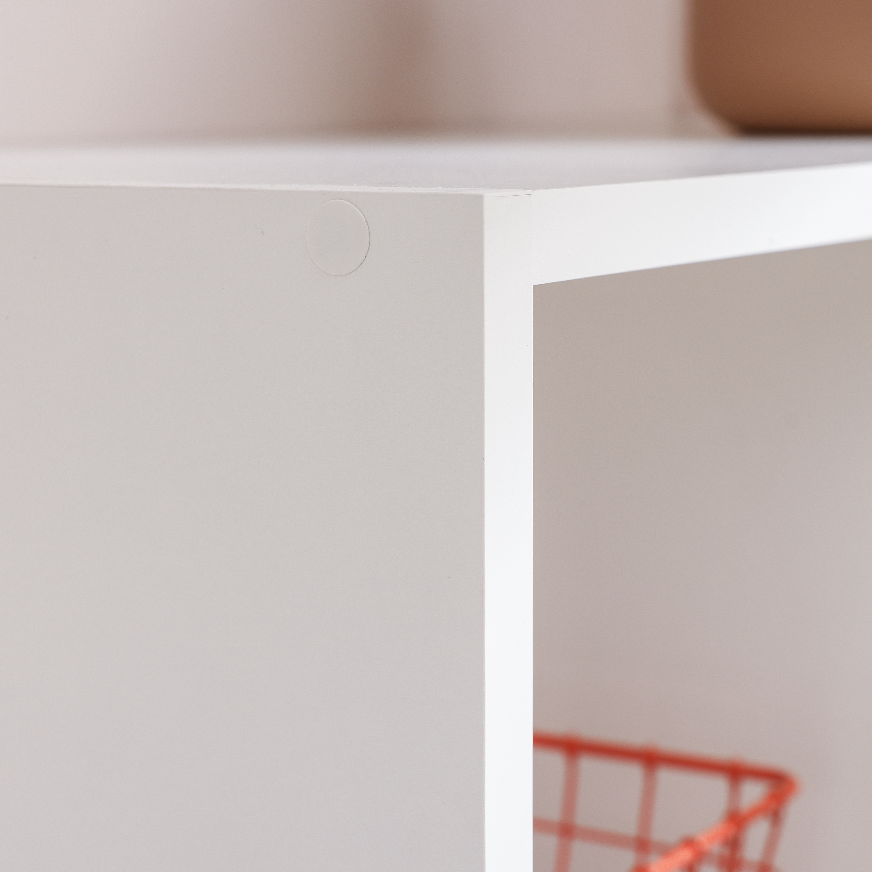 Estante Kub 4x2 Spaceo 70X32X139CM branco - 5