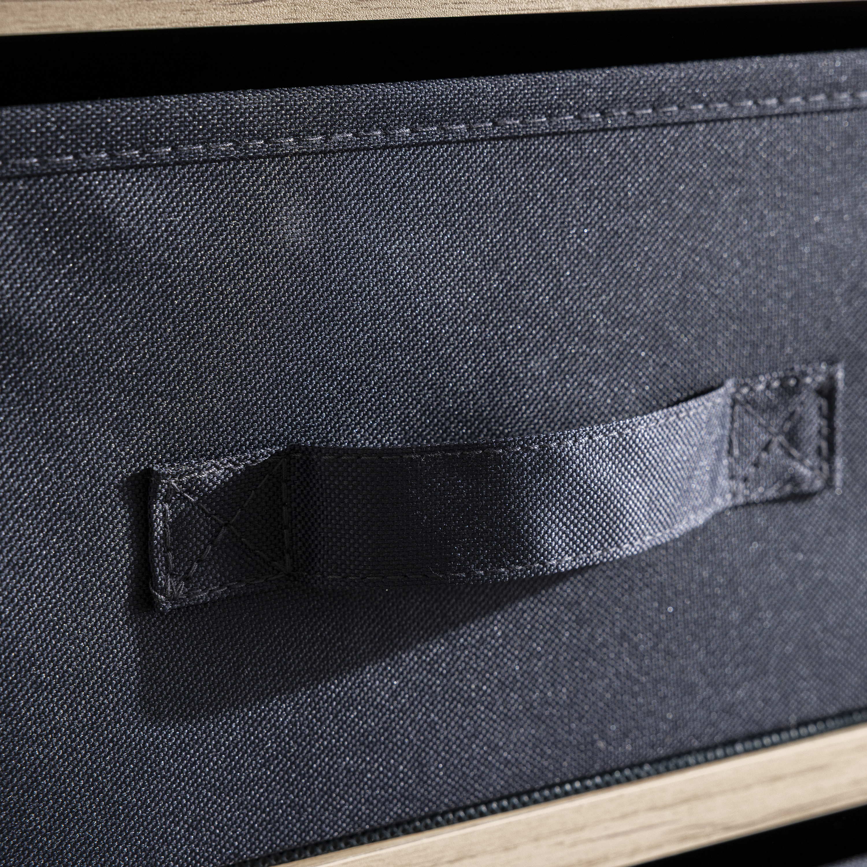 Cesto M Kub spaceo 31X31X14CM preto - 6