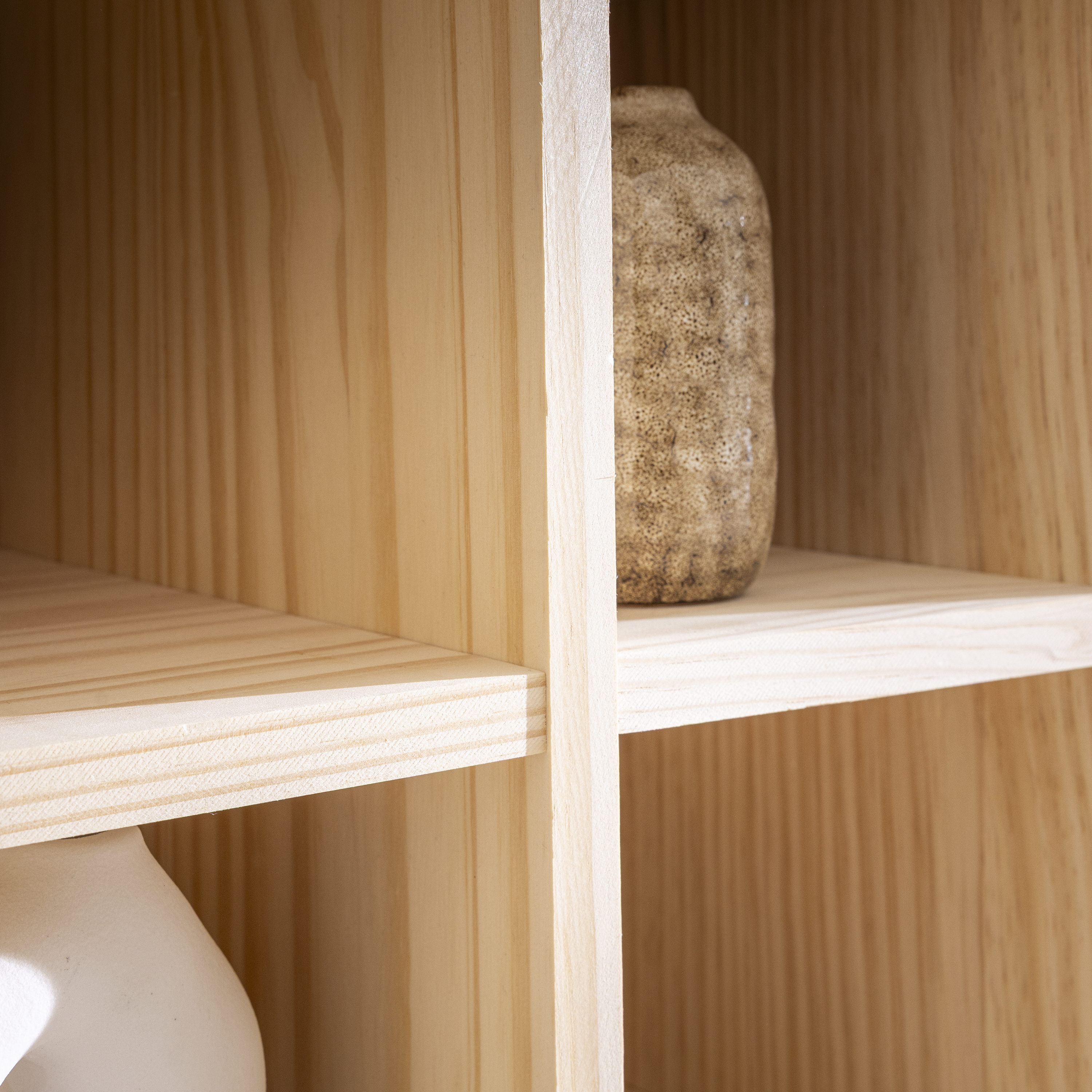 Ripiano a croce per interno mobile in legno Kub SPACEO L 32.7 x P 31.5 Sp 16 mm pino grezzo - 4