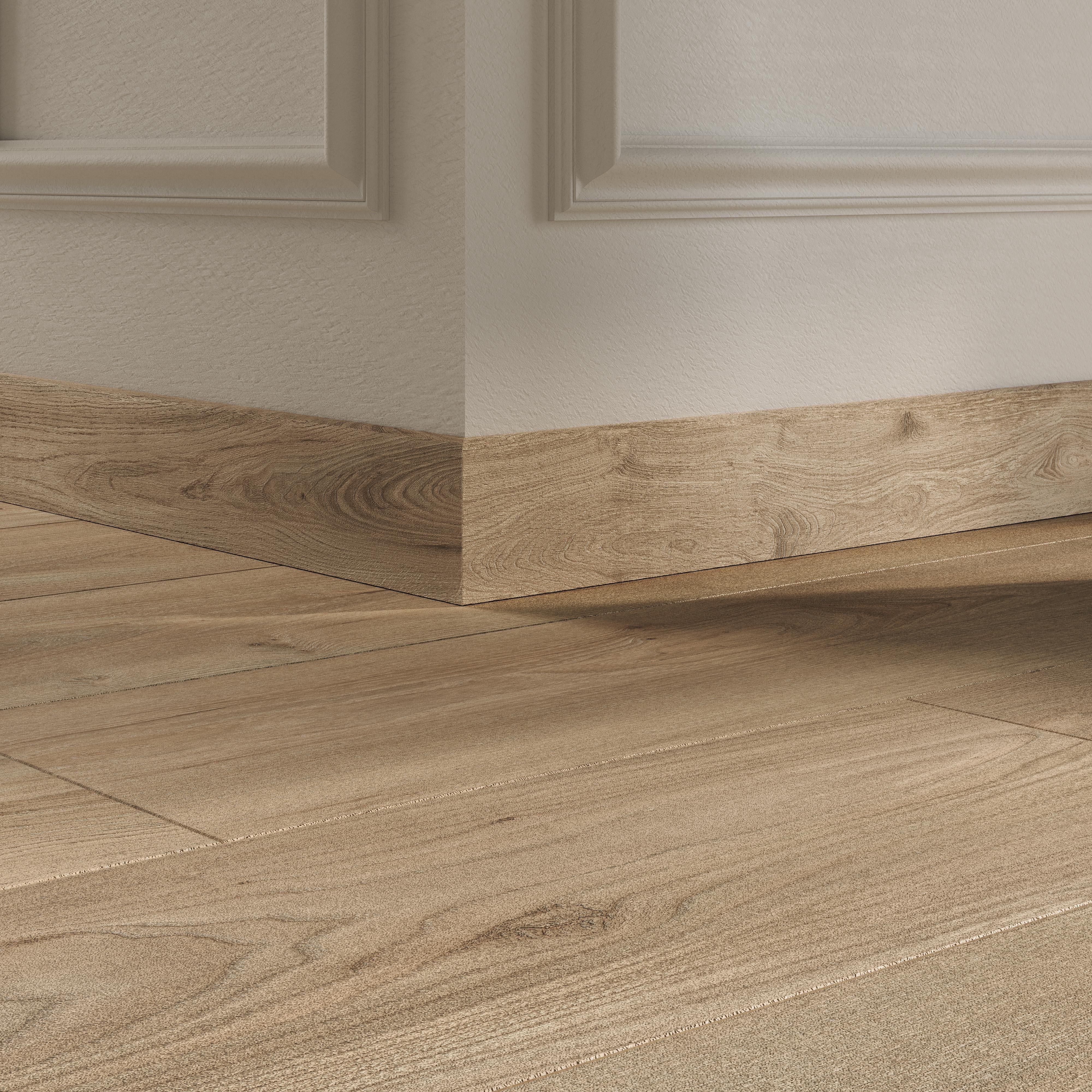 Lot de 2 plinthes Malte light 8x L. 60 cm, Ep.8.5 mm ARTENS - 2
