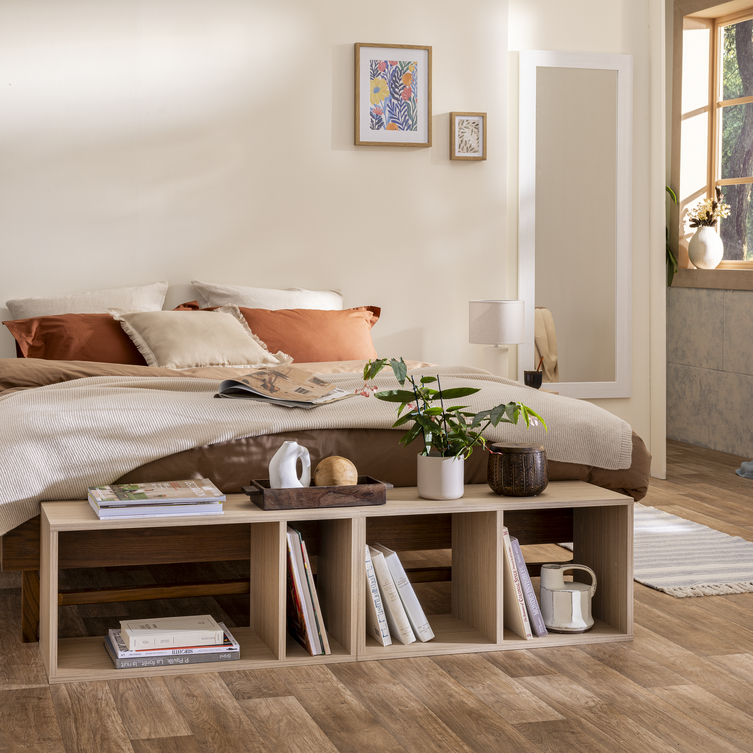 	
Scaffale a cubo SPACEO Kub 2x1 L 36 x H 70.5 x P 31.7 cm rovere - 9