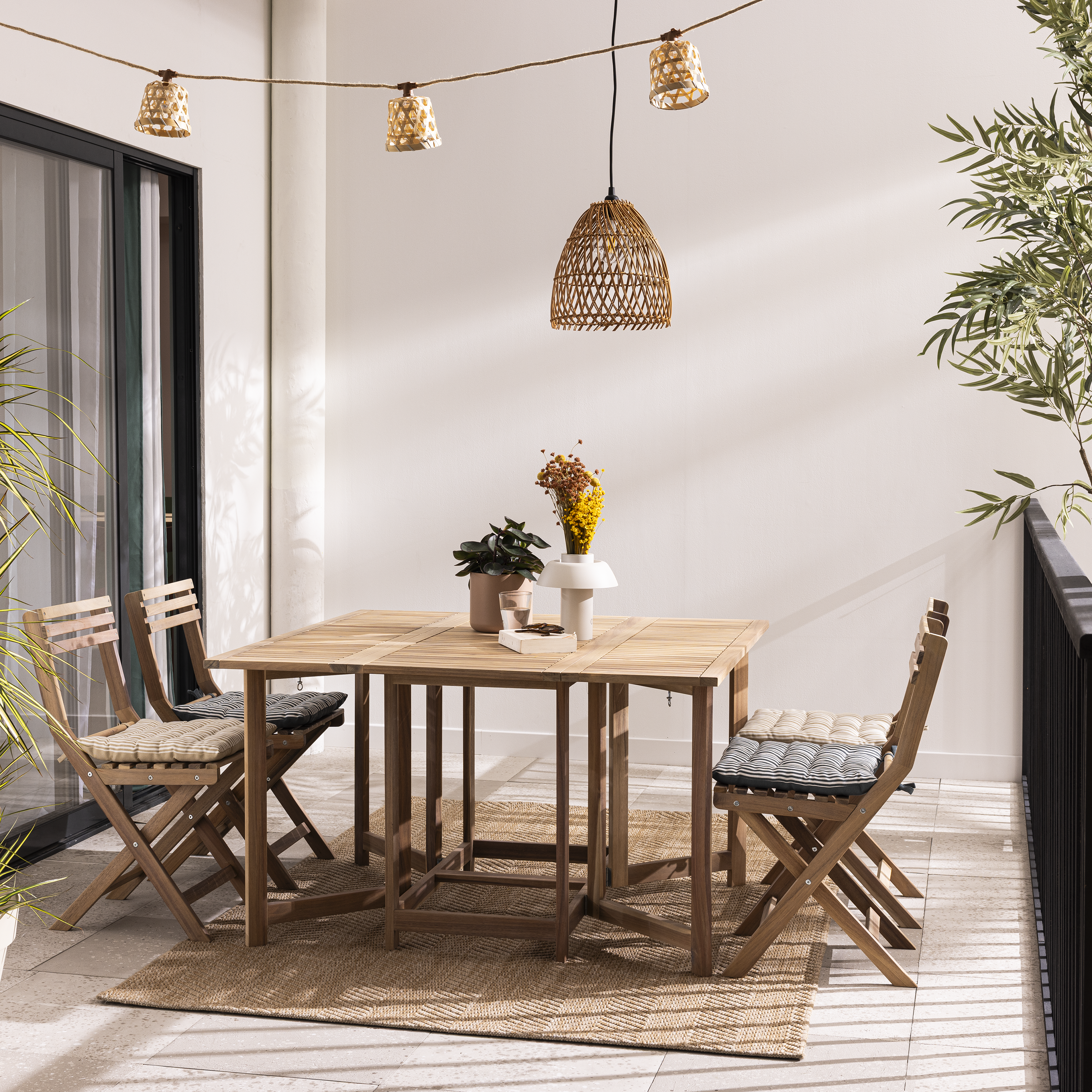 Ghirlanda solare INSPIRE Riberia , cavo 8 m - 5