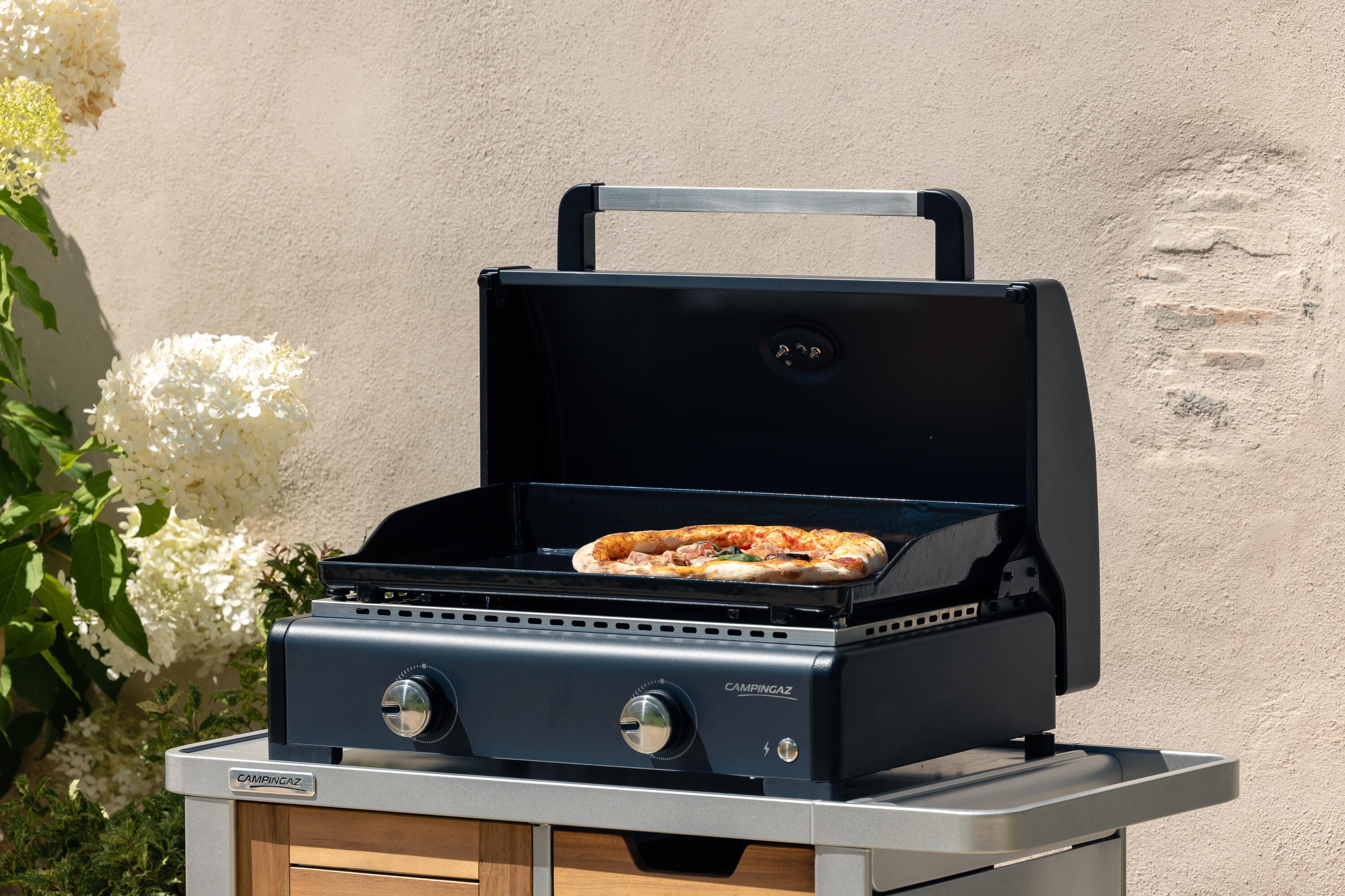 Plancha à gaz CAMPINGAZ Sigma2 avec couvercle de cuisson, gris - 4