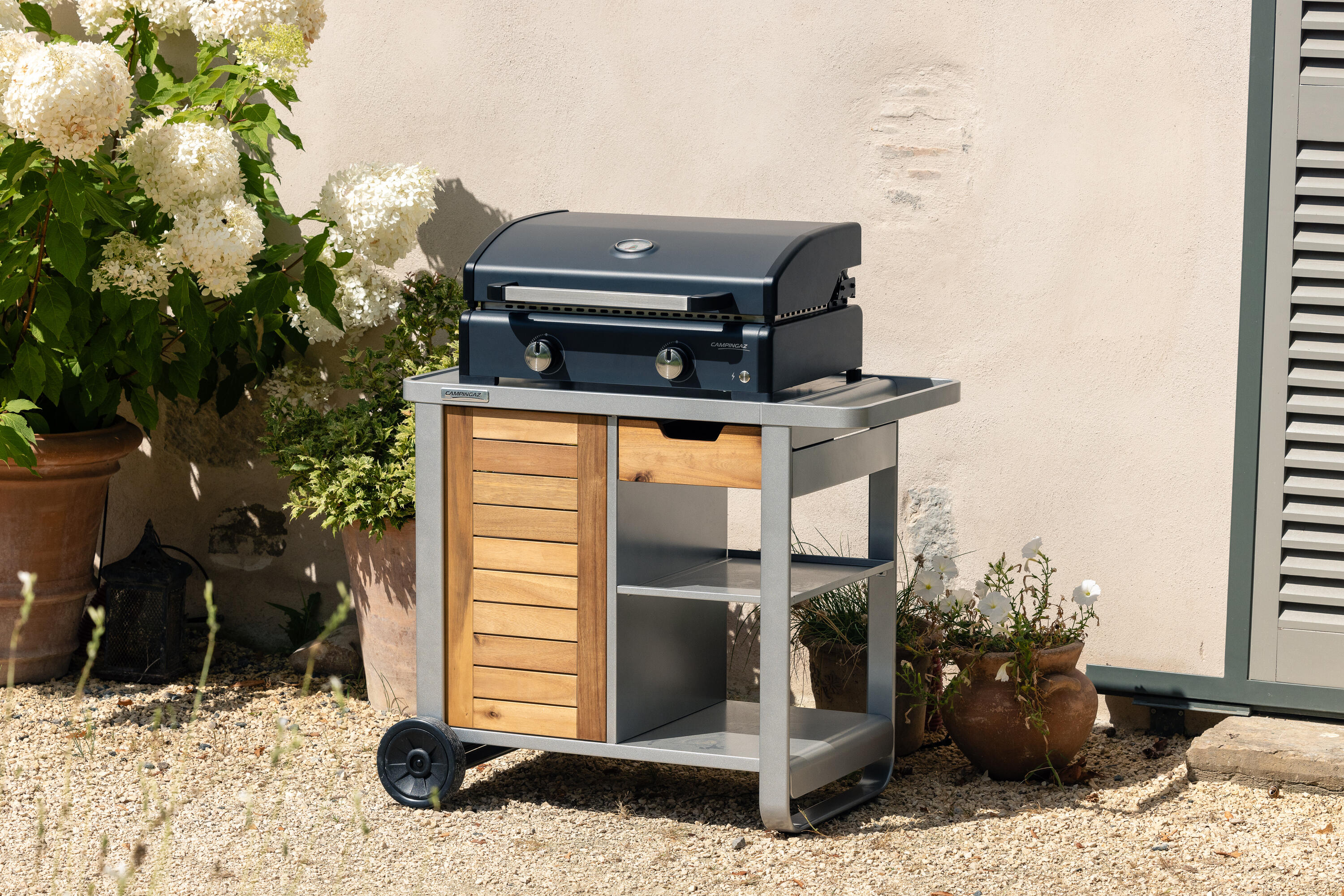 Plancha à gaz CAMPINGAZ Sigma2 avec couvercle de cuisson, gris - 3