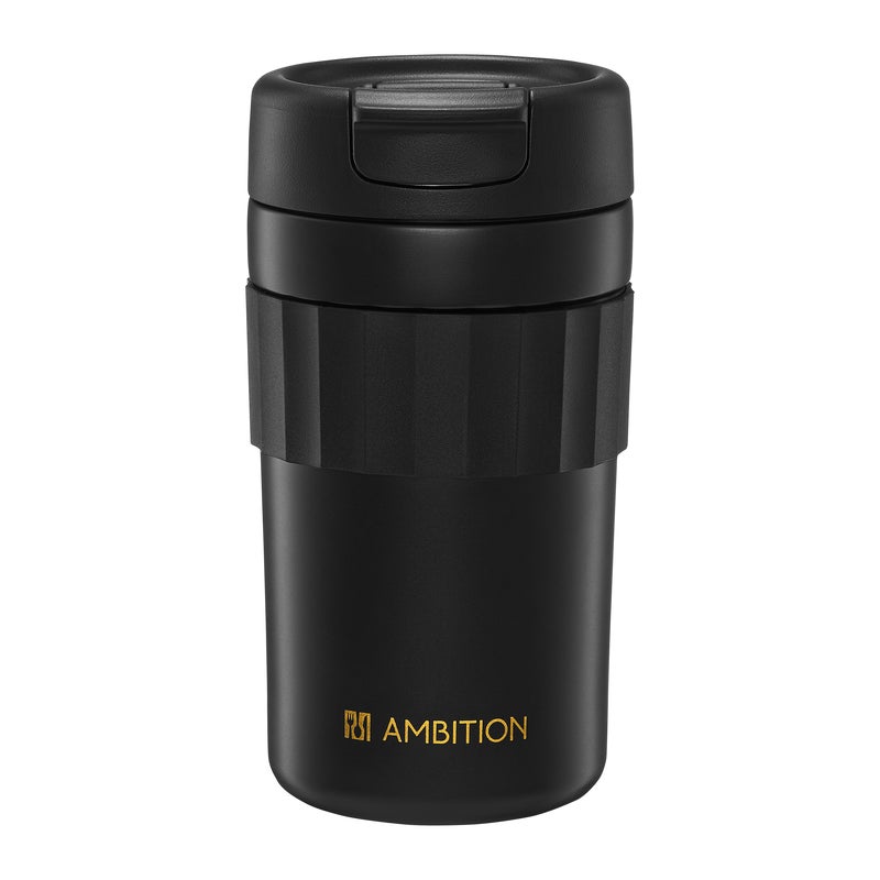 Kubek termiczny Nino czarny 450 ml Ambition