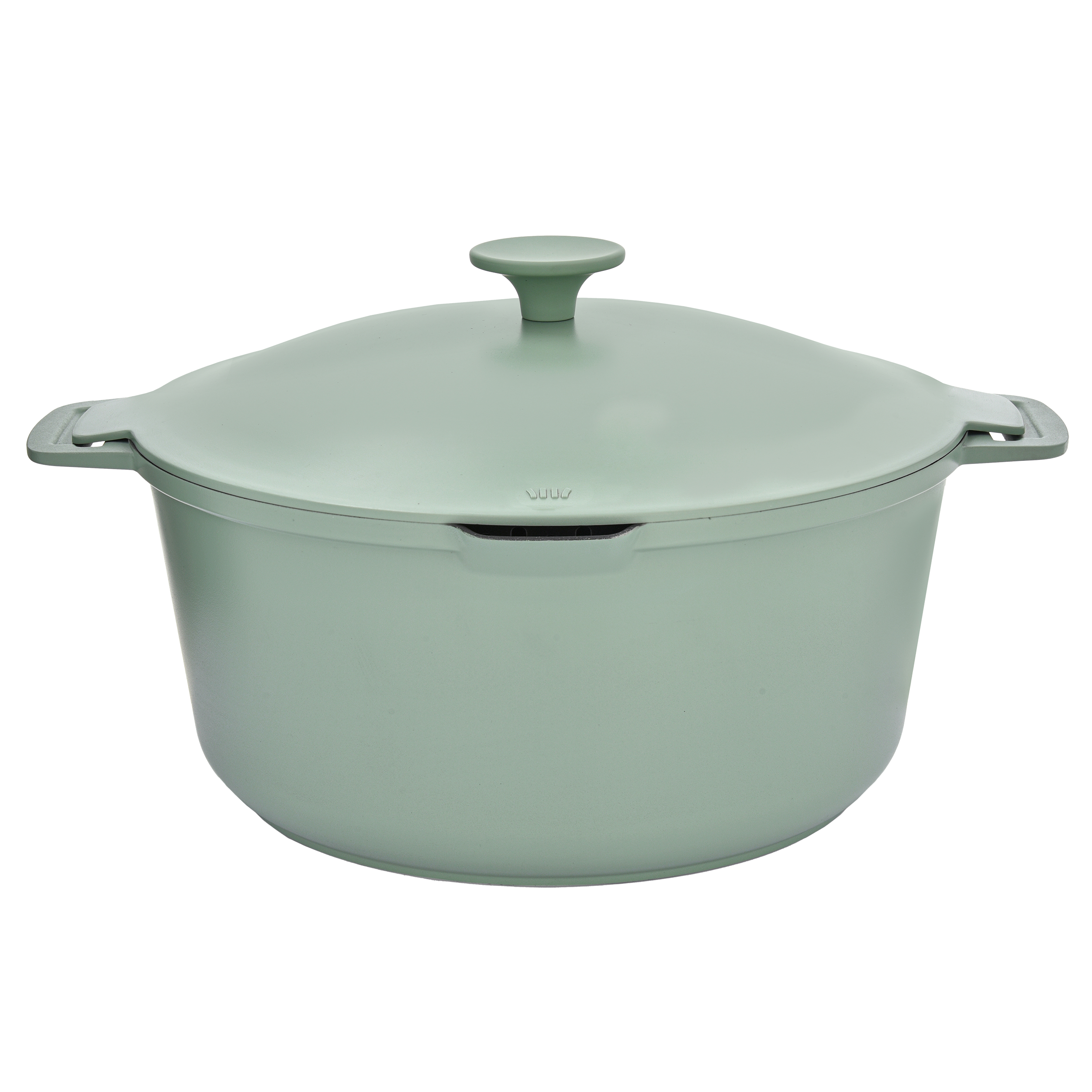 Garnek z powłoką Qualum Basic z pokrywką Fern 28 cm Ambition