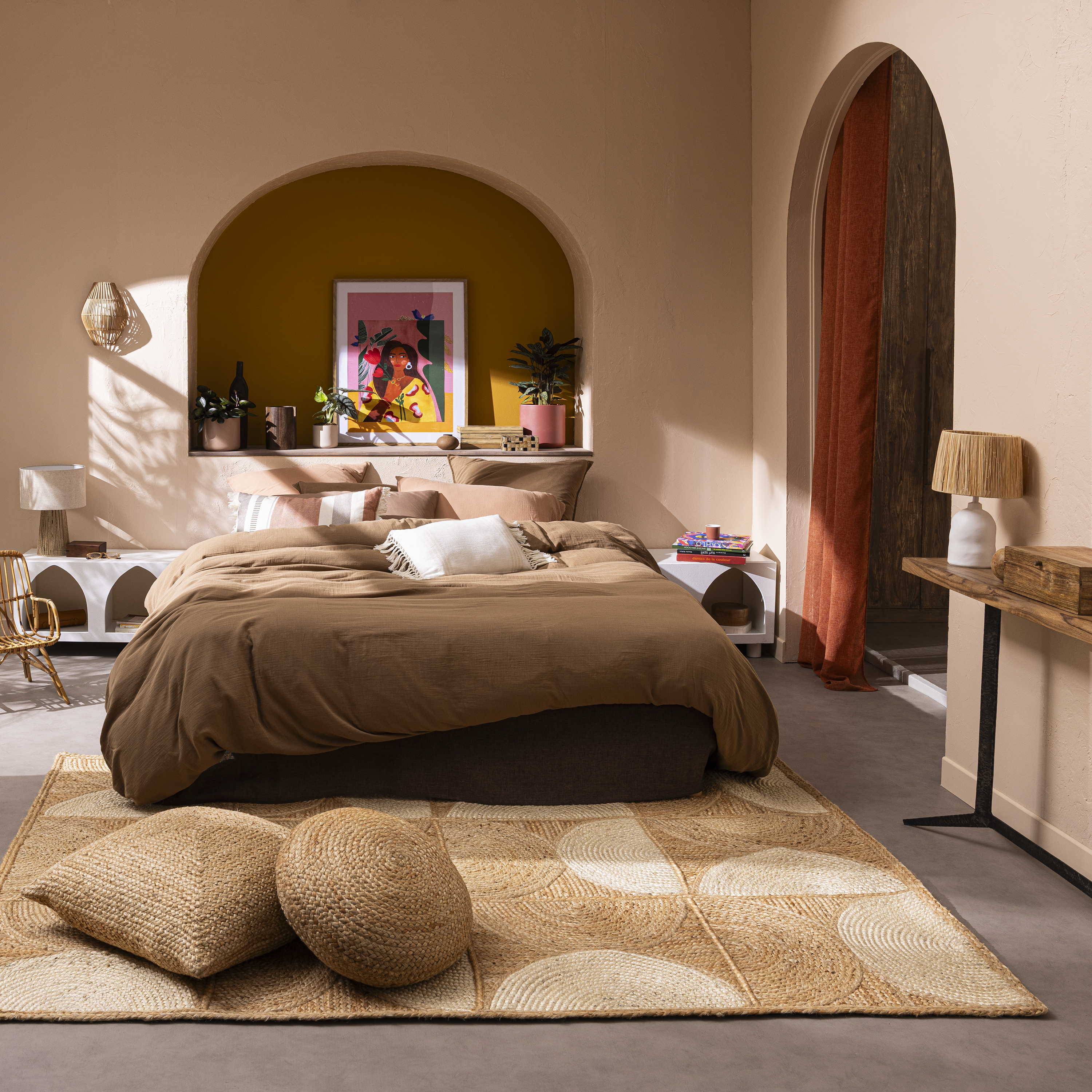 Almofada decorativa Billy 40x60cm terracotta Inspire - 11