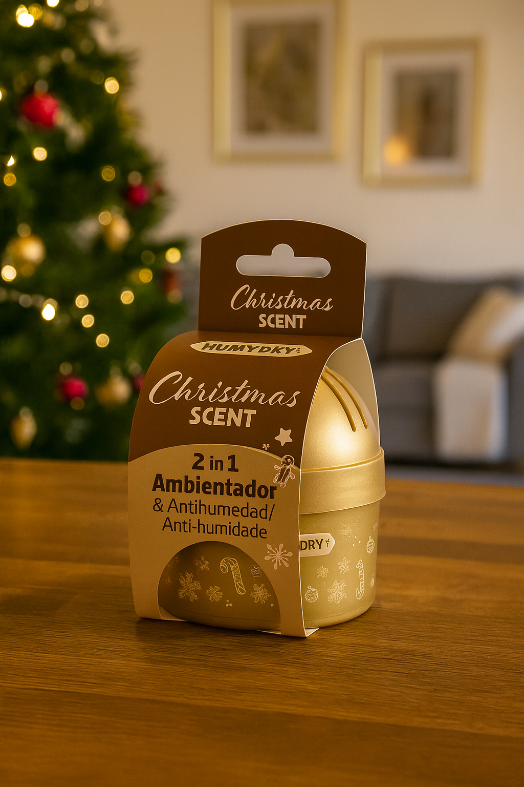 Mini desumidificador 75gr baunilha e cookie Humydry - 2