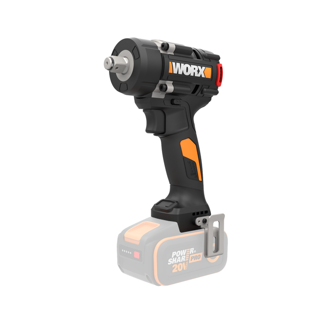 Clé à chocs sans fil 20 V WORX Wx273.9, 600 Nm produit vendu sans batterieAh