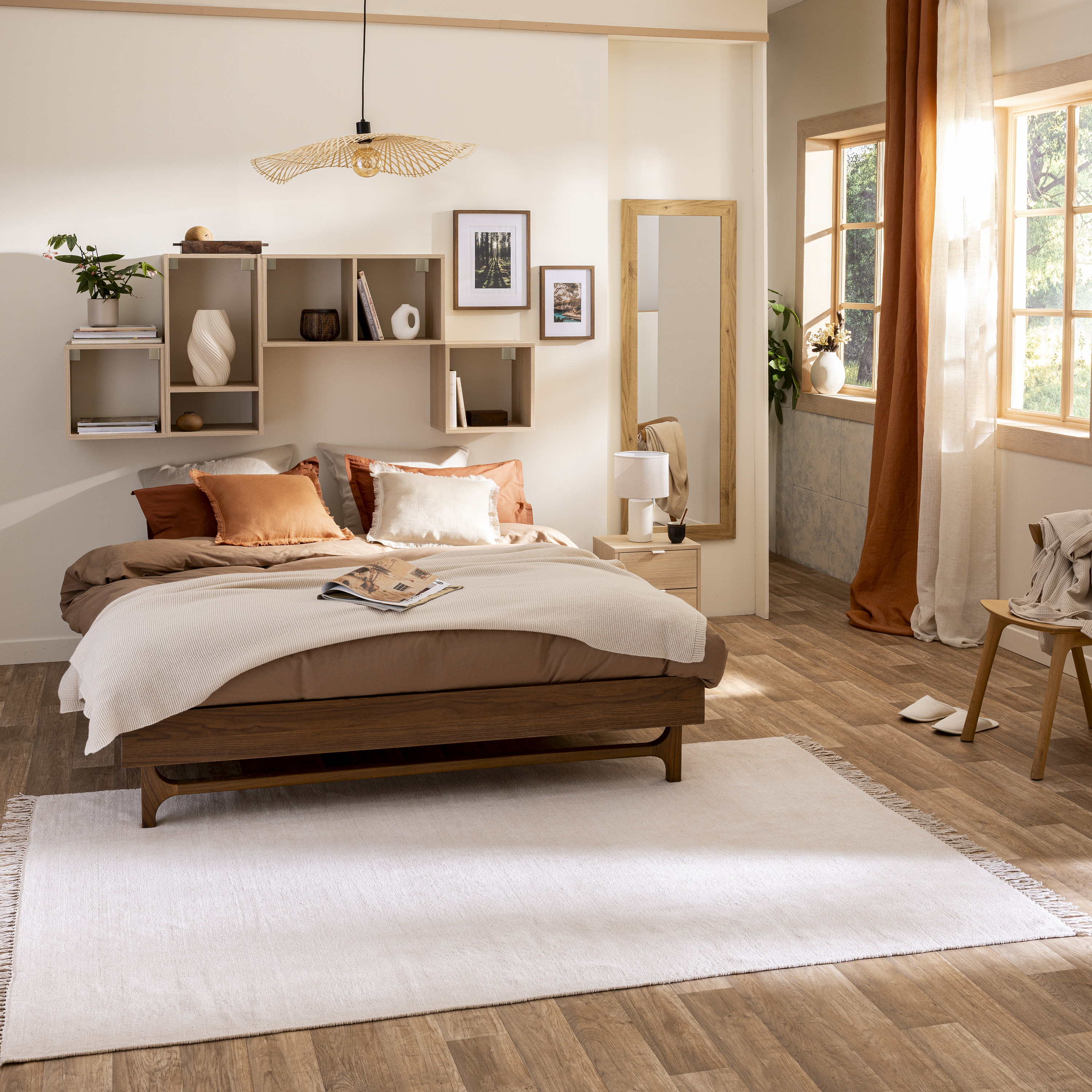 Fronha de almofada Lenaya 45x45cm natural Inspire - 12