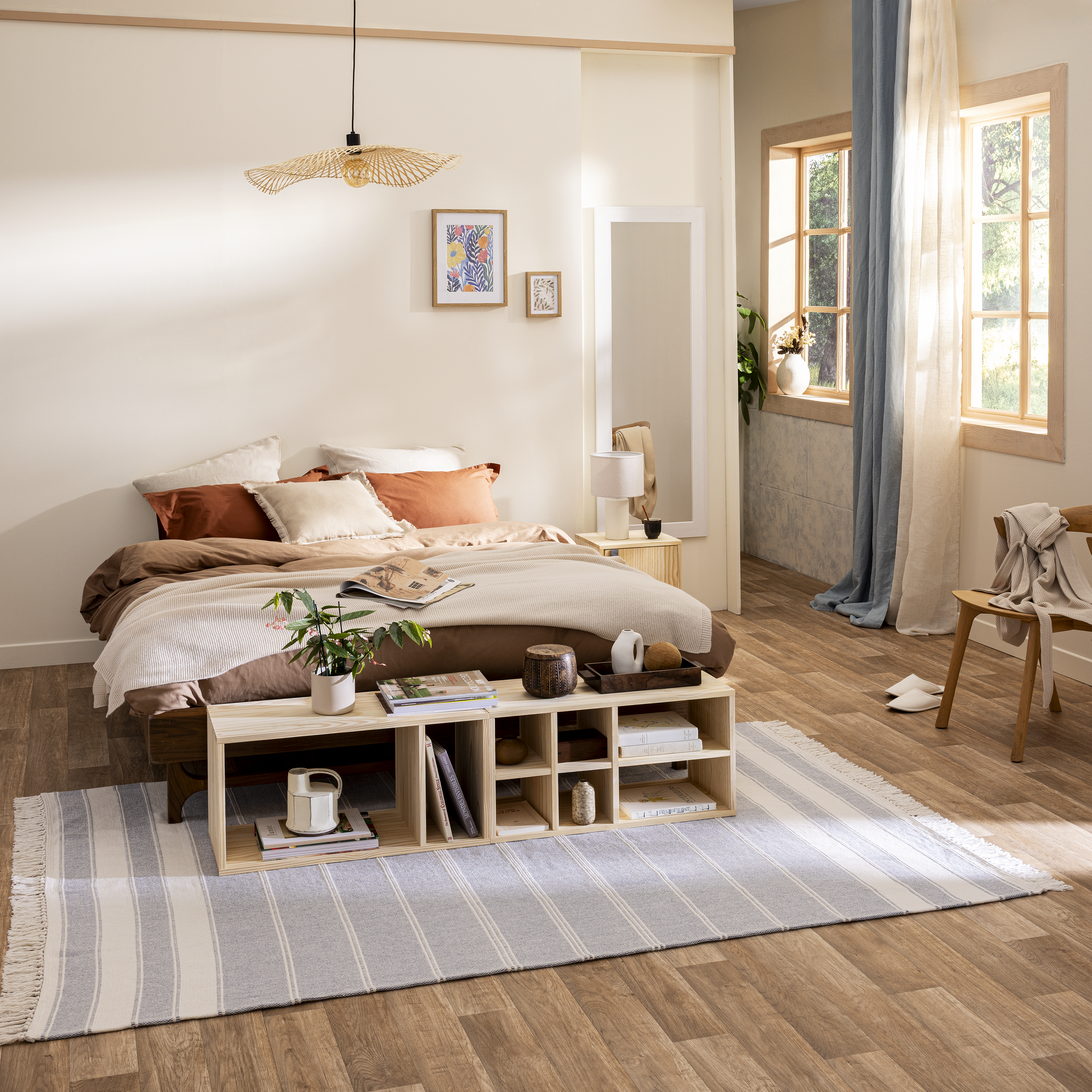 Fronha de almofada Lenaya 45x45cm natural Inspire - 11