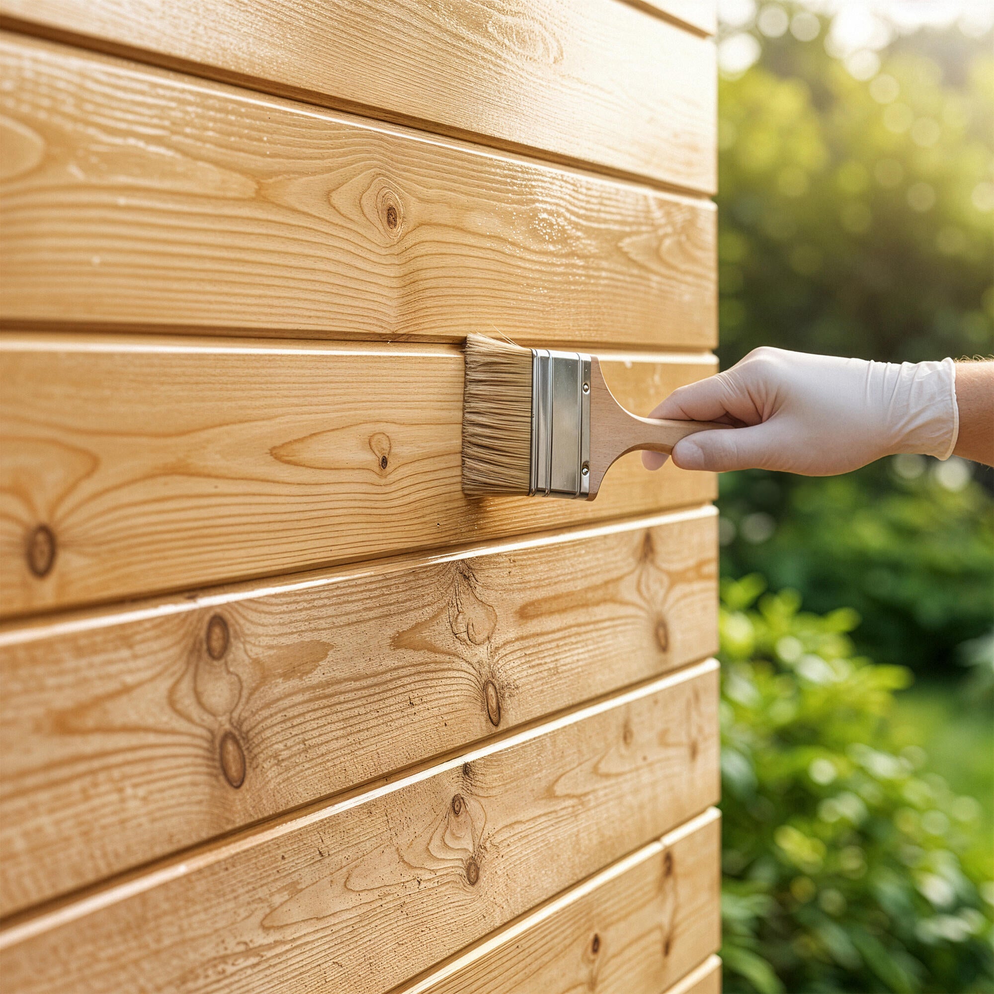 Protector madera exterior color incoloro para caseta de jardín, ventana, puerta, persiana, valla XYLAZEL mate 750 ml base agua - 4