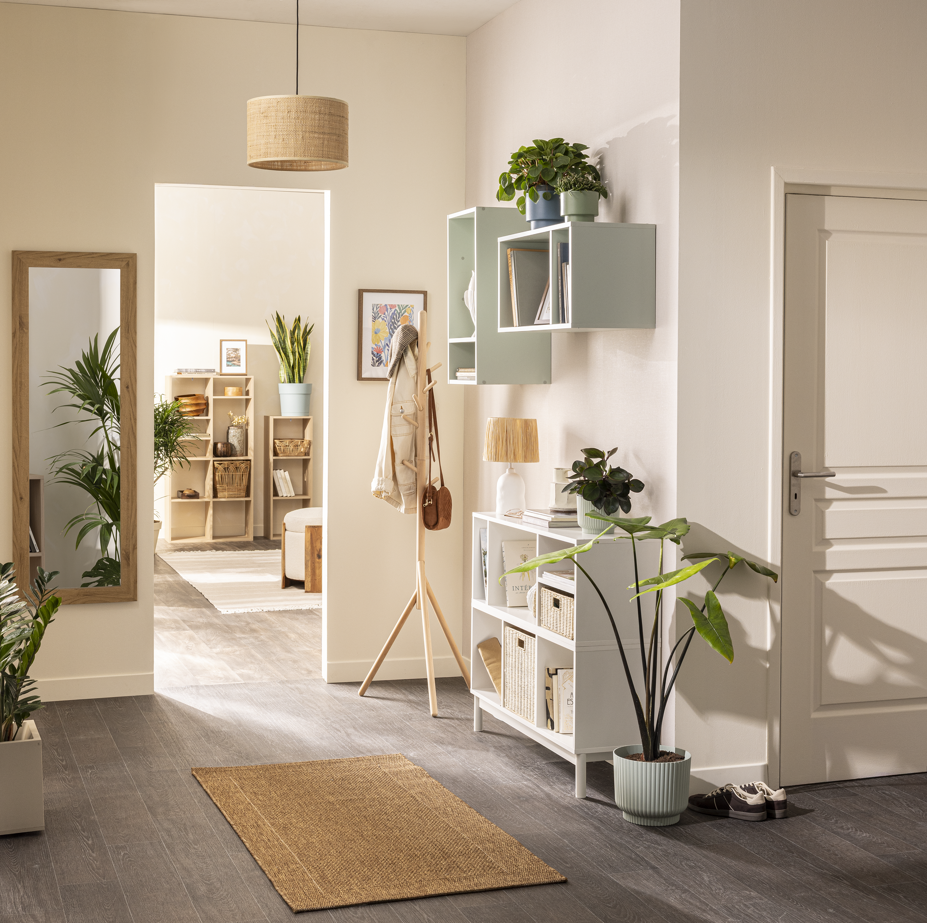 Candeeiro de teto suspenso INSPIRE E27 D35cm 1 luz - 4