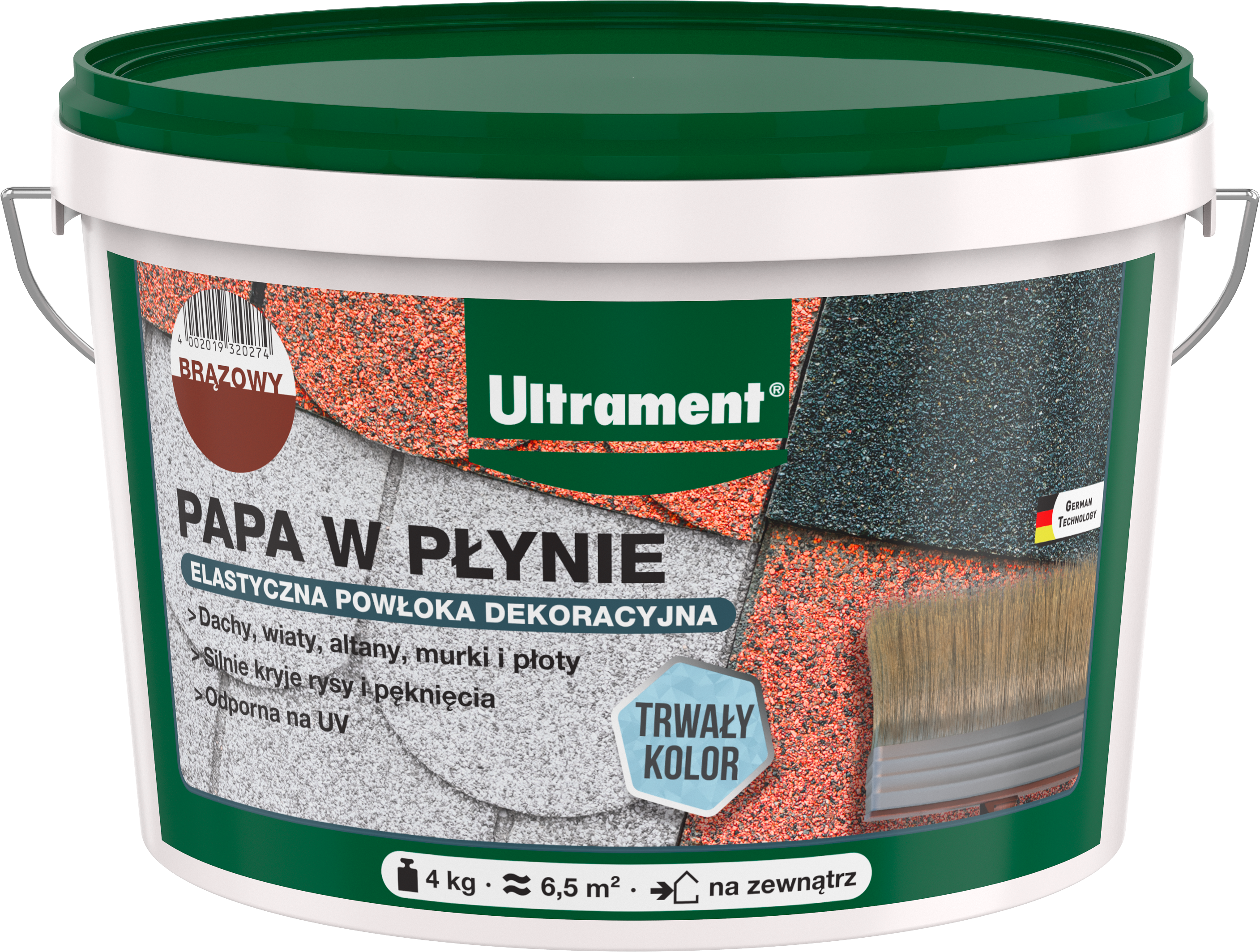 Papa w płynie brązowa 4 kg ULTRAMENT