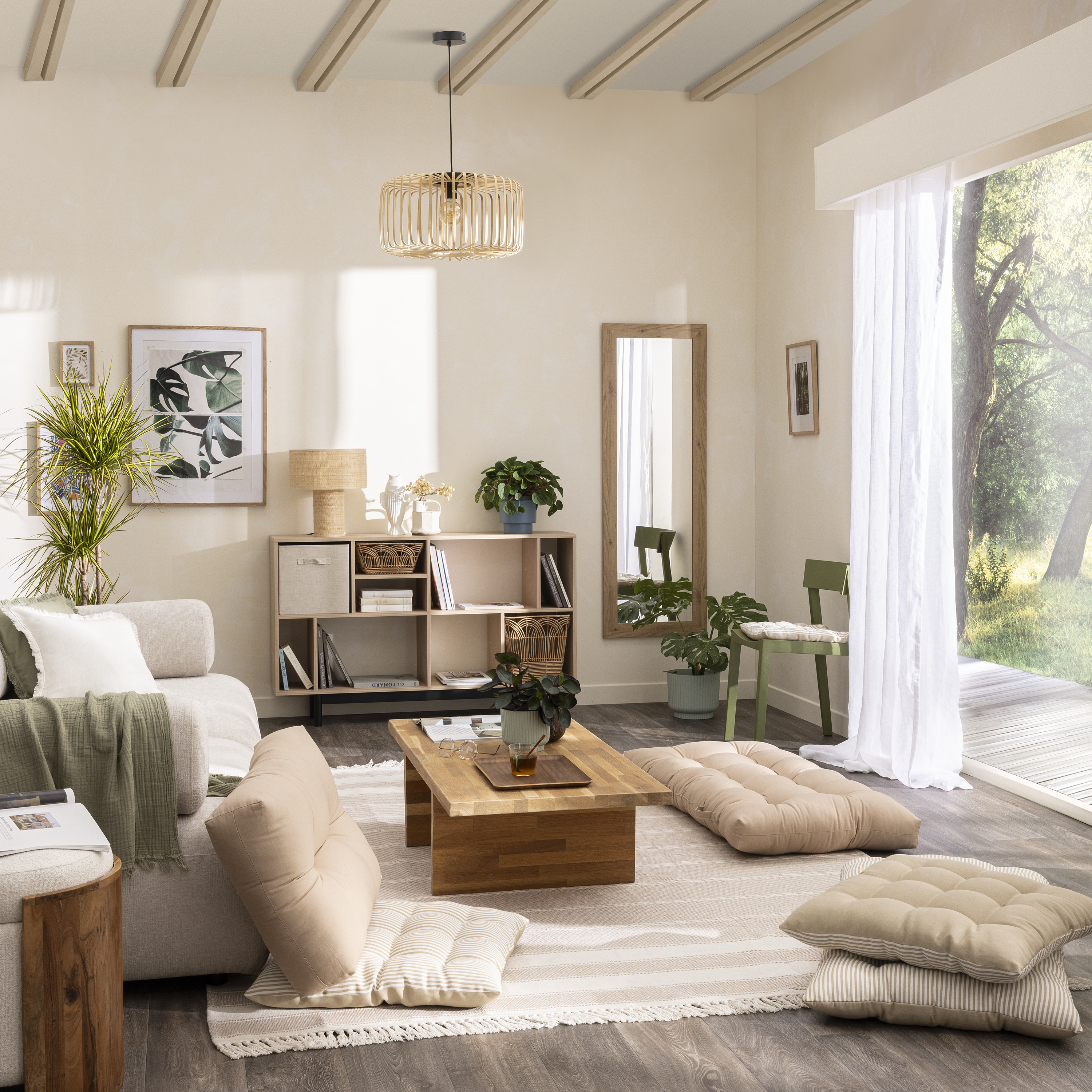 Manta Ninon 130x170cm verde Inspire - 8