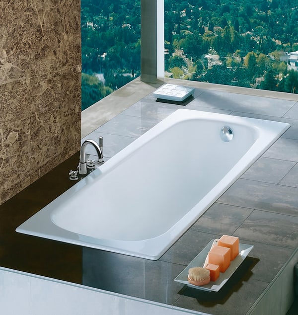 BAÑERA CHAPA DE ACERO ROCA CONTESA 120X70CM