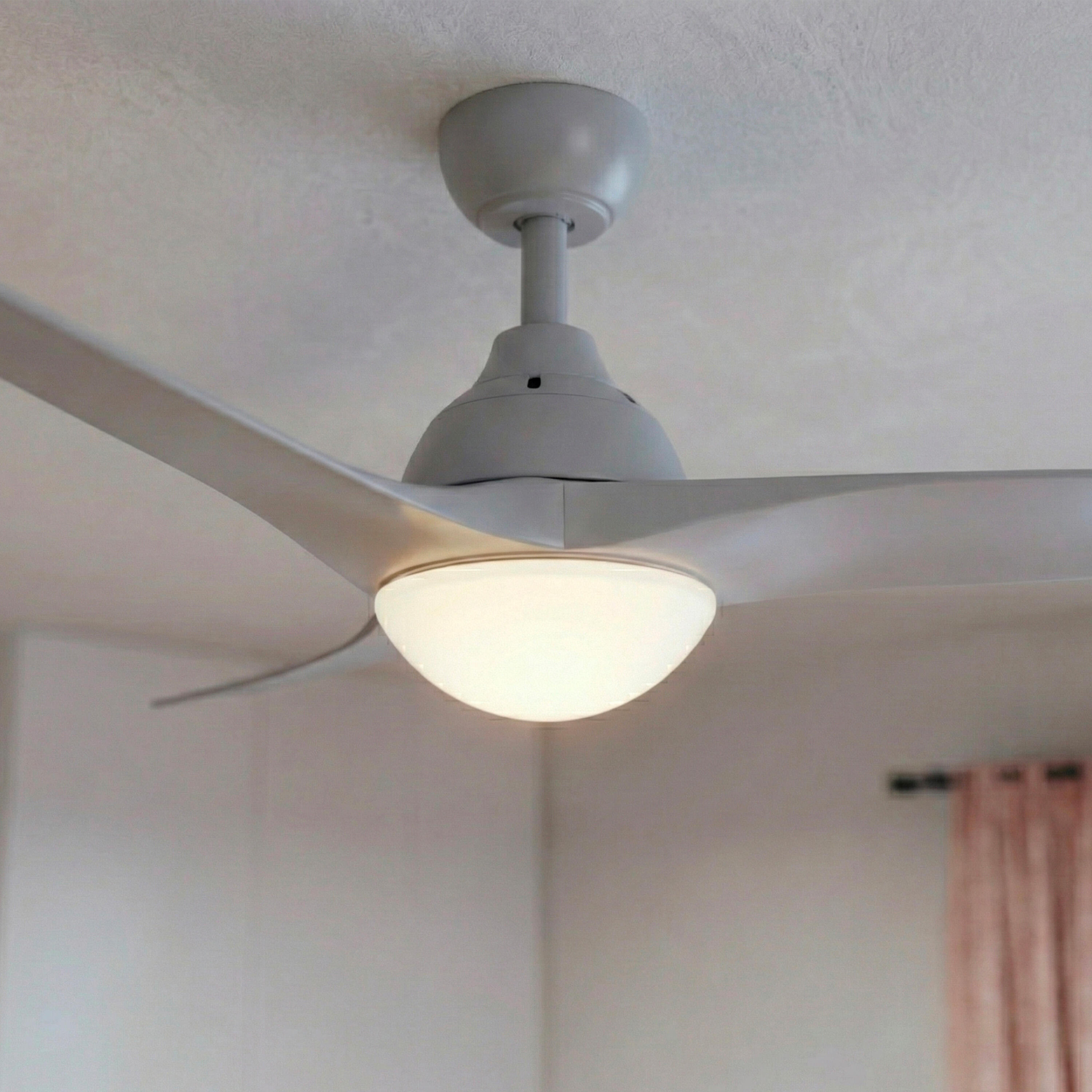 Ventilatore da soffitto Tokyo grigio, ø 132 cm 2xE27 silenzioso INSPIRE - 6