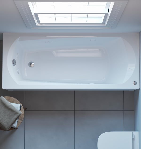 BAÑERA HIDROMASAJE SPACE 170X70CM