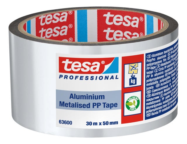 Ruban ahésif de réparation en aluminium l.50 mm x L.30 m - TESA