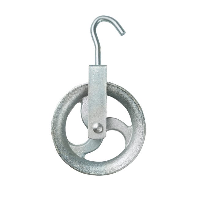 Puleggia A U In Acciaio Inox Con Gancio - Portata 500kg Per Corda Da 22mm - Foto 9