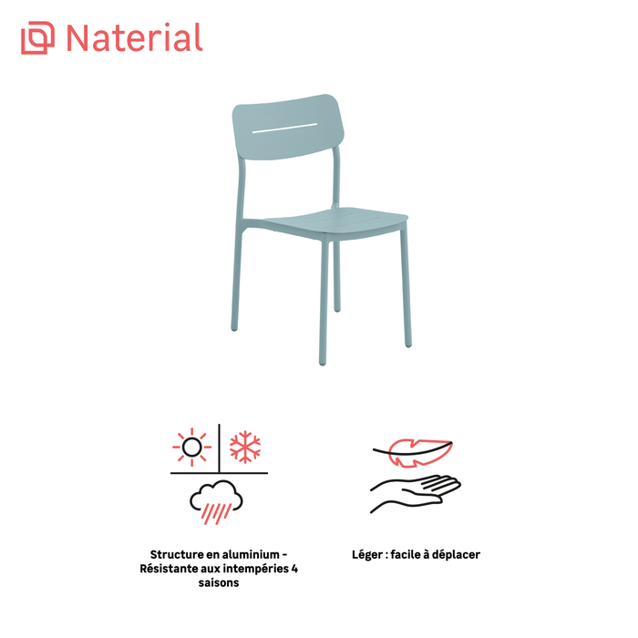 chaise anafi naterial