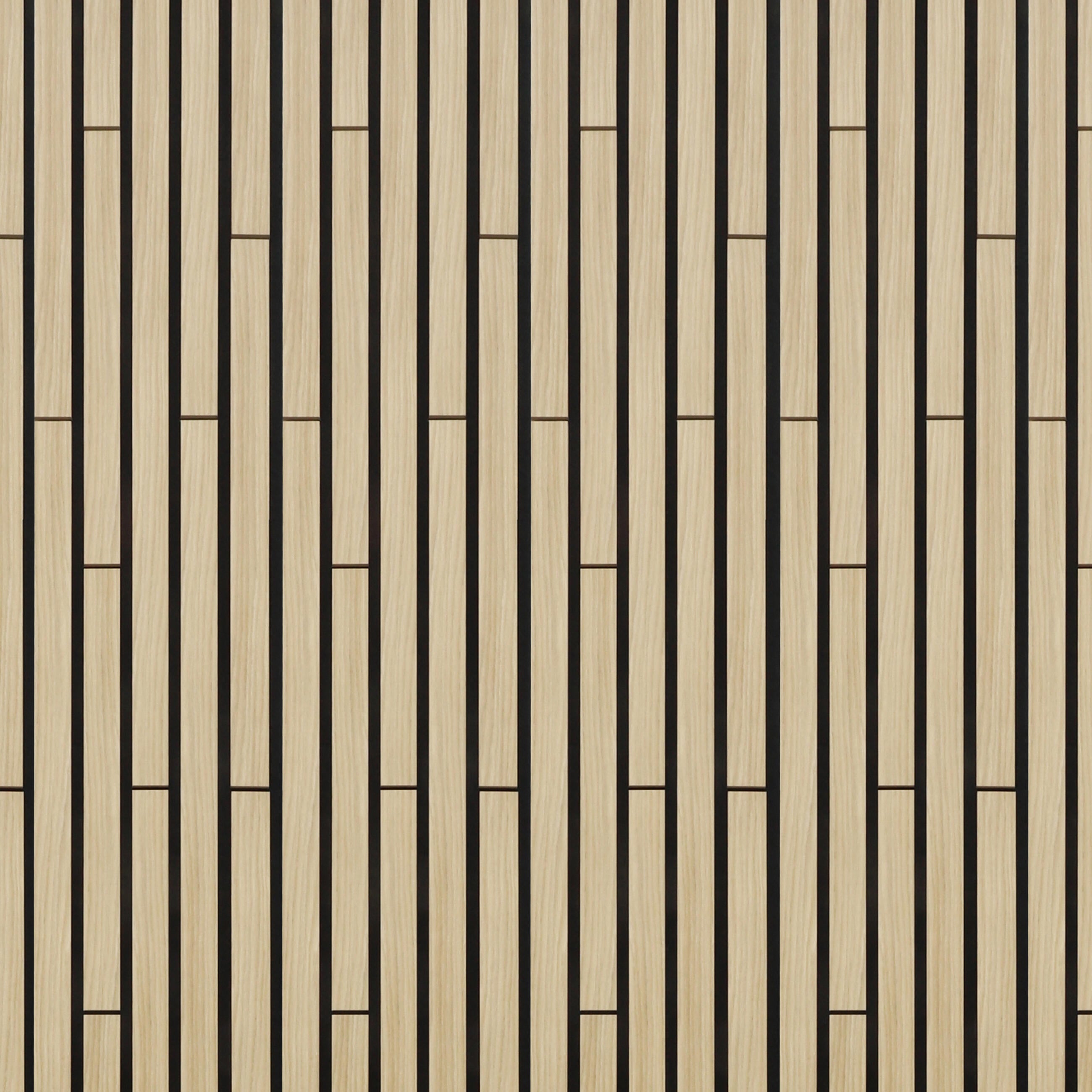 Panele ścienne 3D lamel na czarnym filcu 270x30 cm MultiCut Dąb Storsund - 4