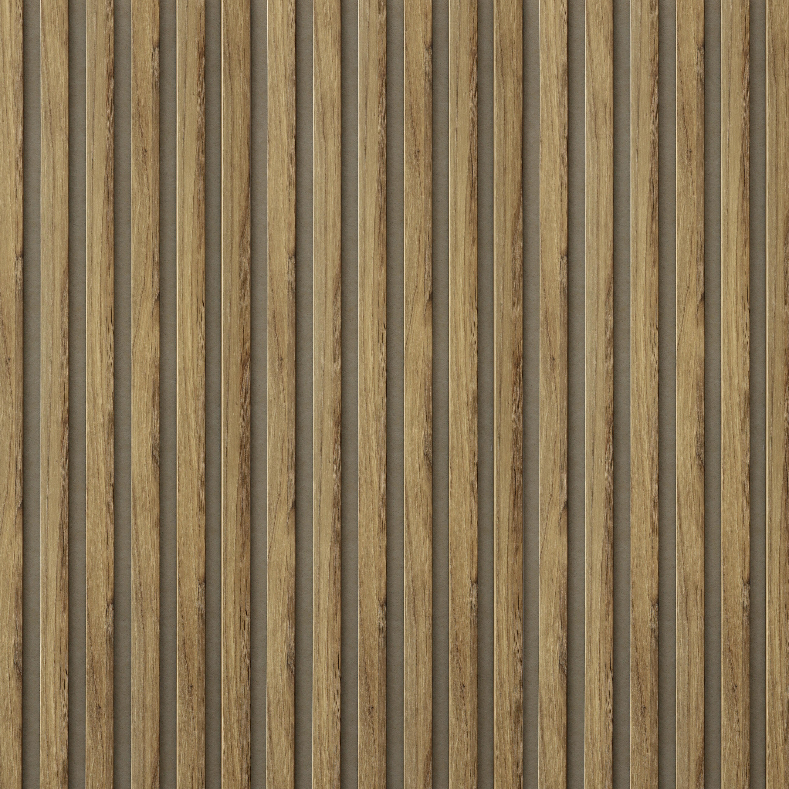 Panele ścienne 3D lamele na beżowym filcu 270x30 cm Dąb Saragossa 6 lameli - 4