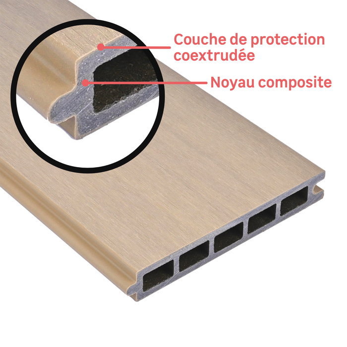 cloture composite naterial 