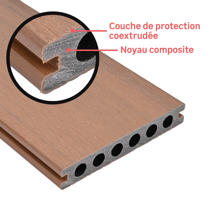 Terrasse composite material 