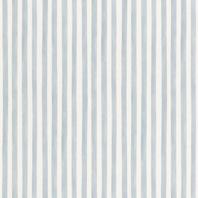 Carta da parati righe azzurre azzurre, bianco, 53 cm x 10.05 m