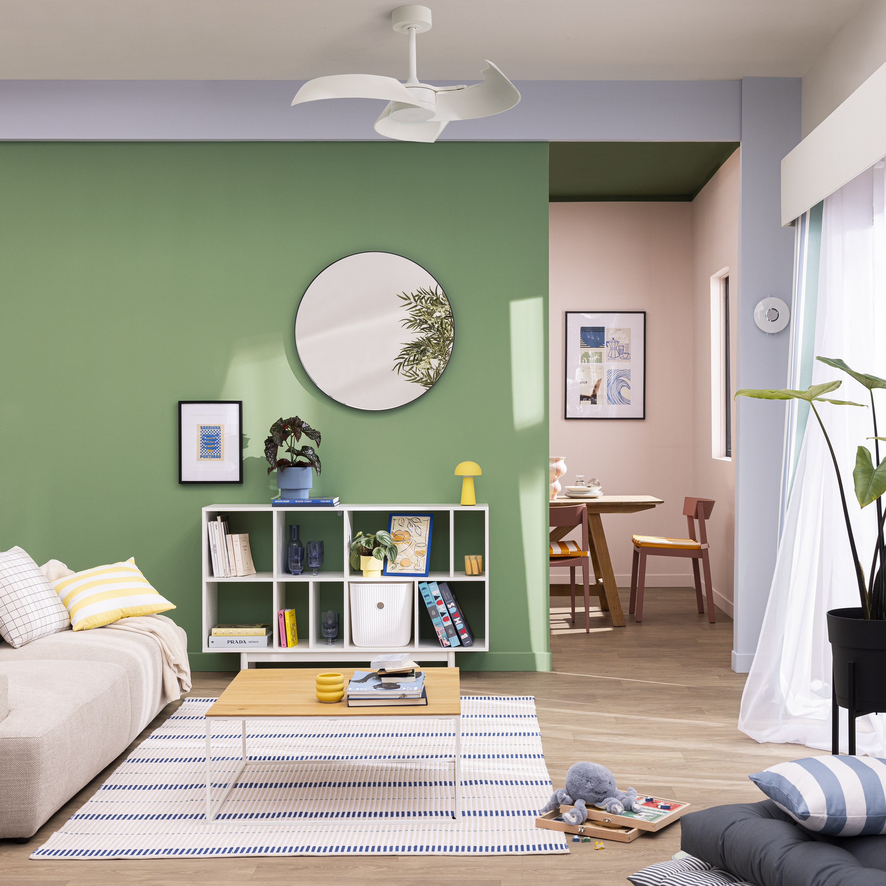 Inspirações para a sala - cor bali