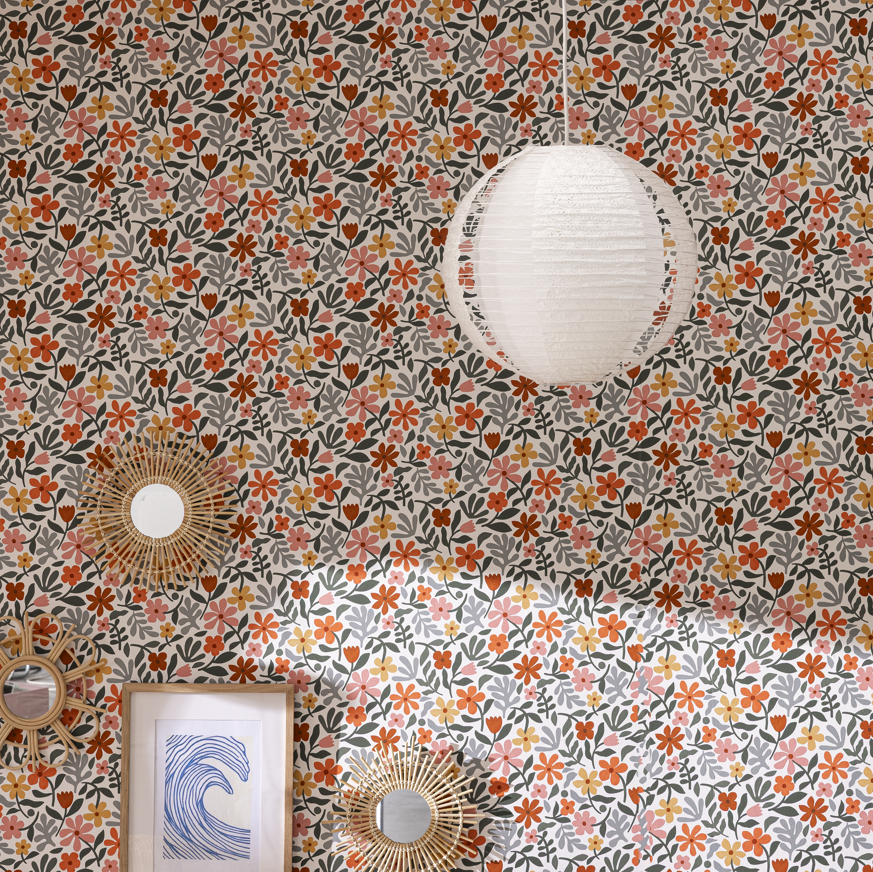 Boule papier Natsu H.40 cm, Diam.38 cm INSPIRE - 3