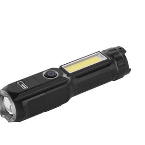 2 Torce LED COB Ricaricabili 15000000LM – Tattiche Con Zoom E Impermeabili IPX4