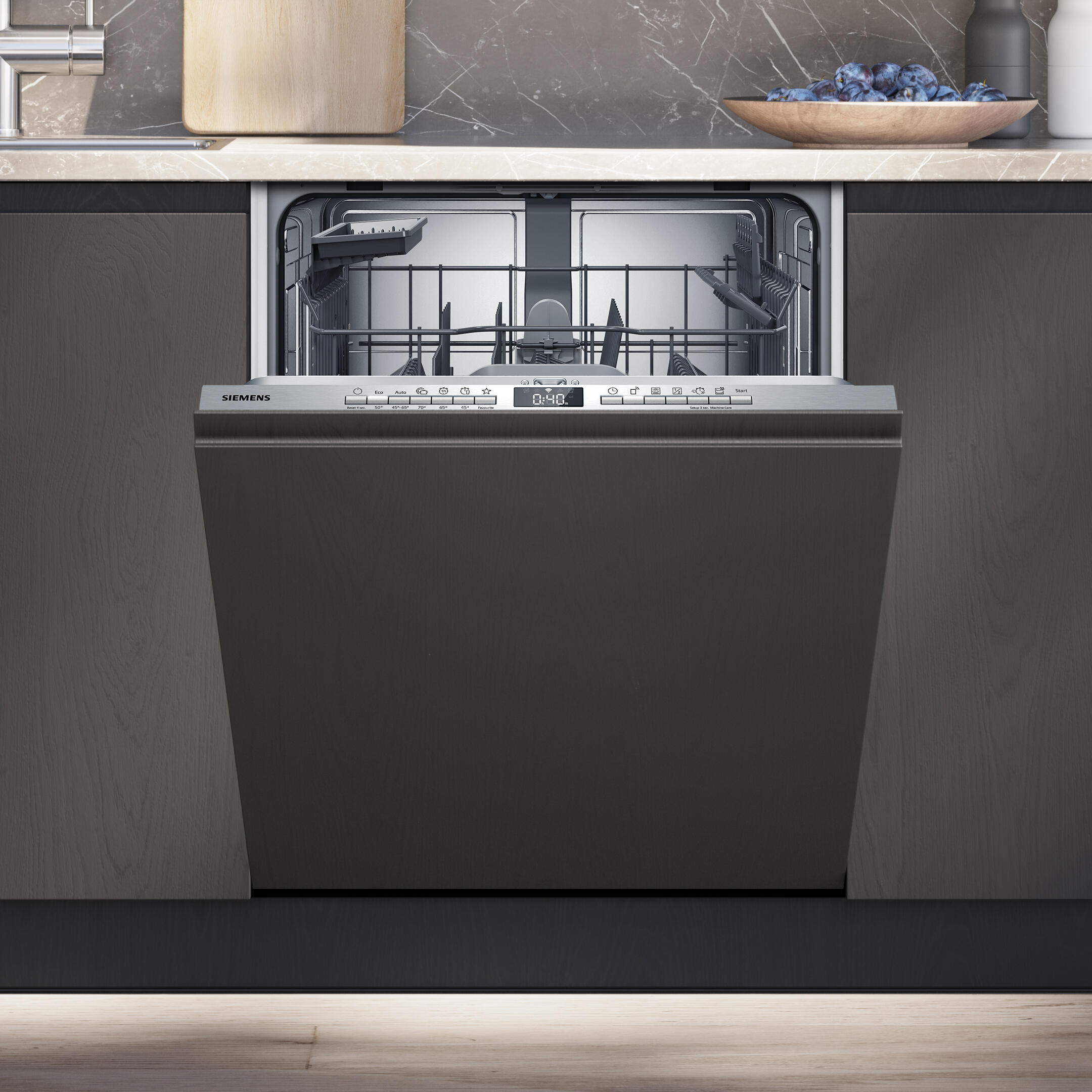 lavavajillas integrable siemens sn63hx03te 13 cubiertos 6 programas con inicio diferido inox 60cm clase c
