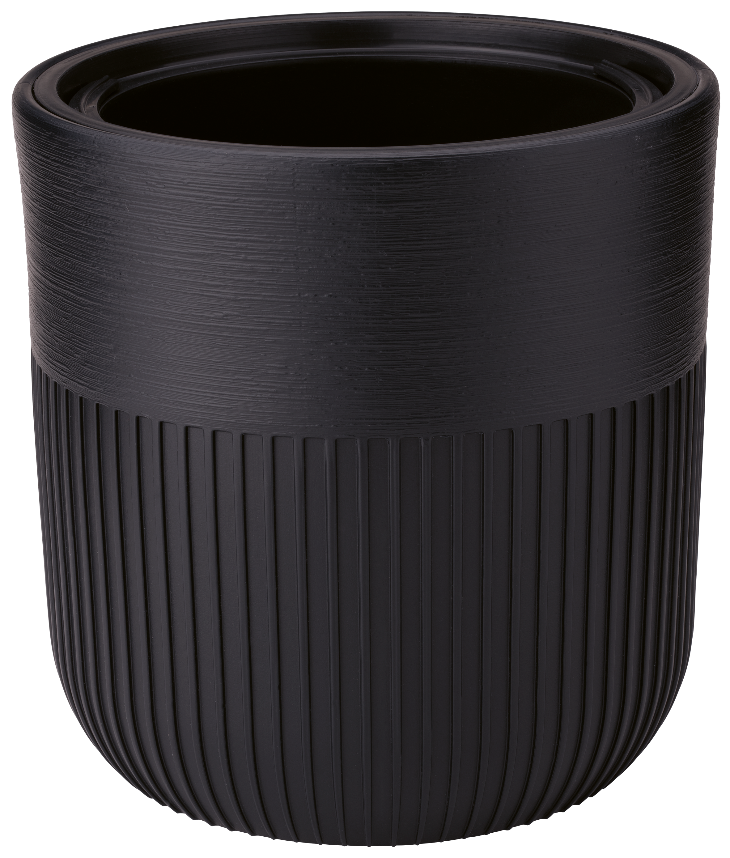 Doniczka Luca śr. 40cm czarna Form-Plastic