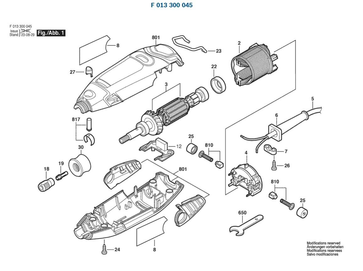 Miniutensile elettrico DREMEL, 3000 JS, 130 W, 220 V, 33000 giri/min - 11